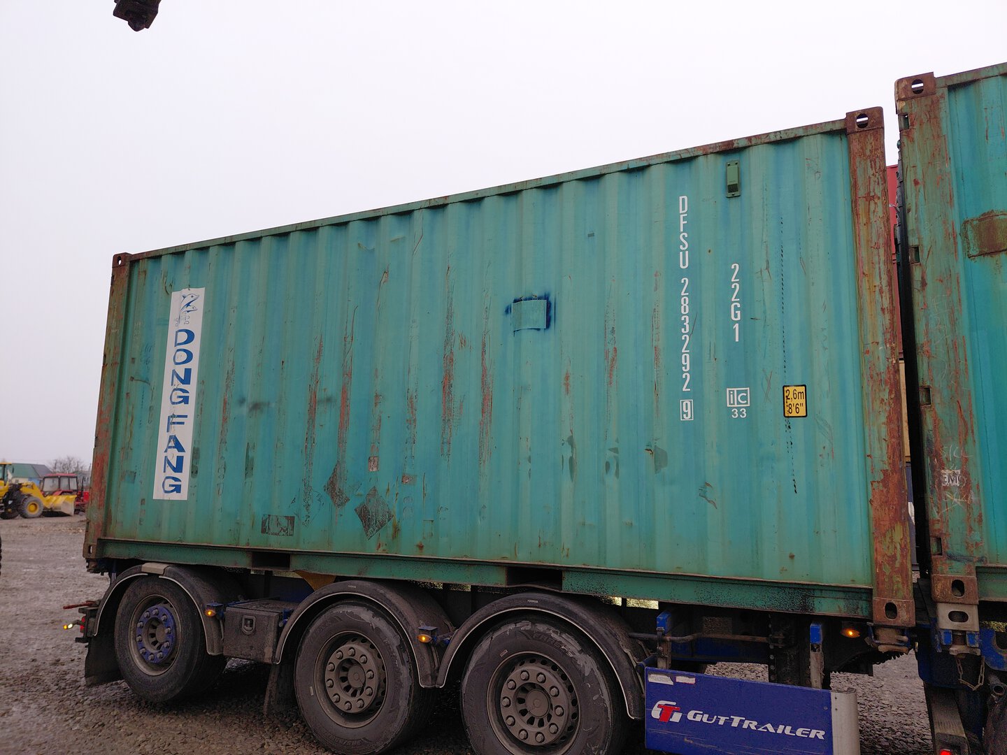 Морской контейнер DFSU2832929