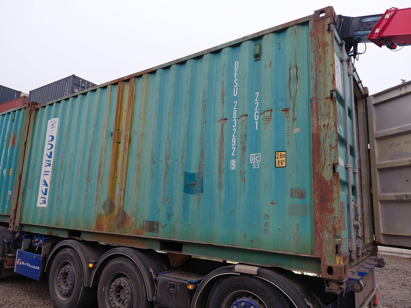 Морской контейнер DFSU2832929