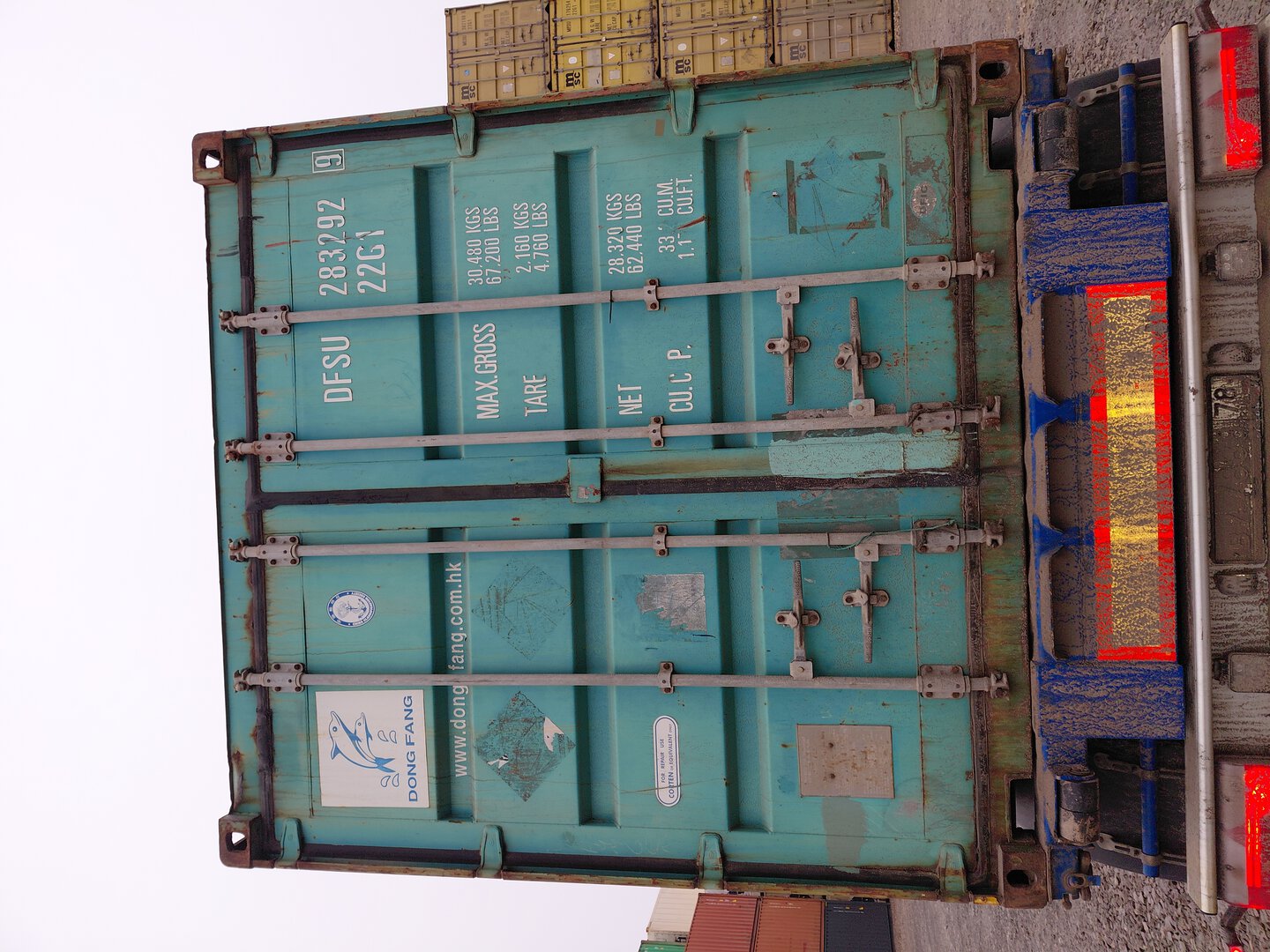 Морской контейнер DFSU2832929