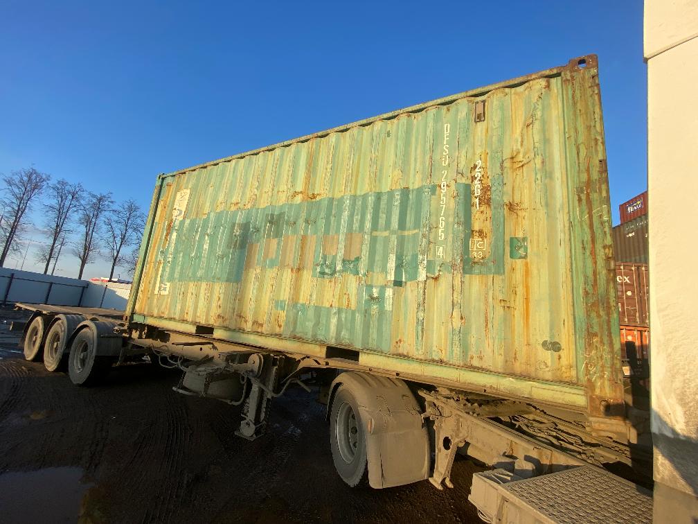 Морской контейнер DFSU2957654