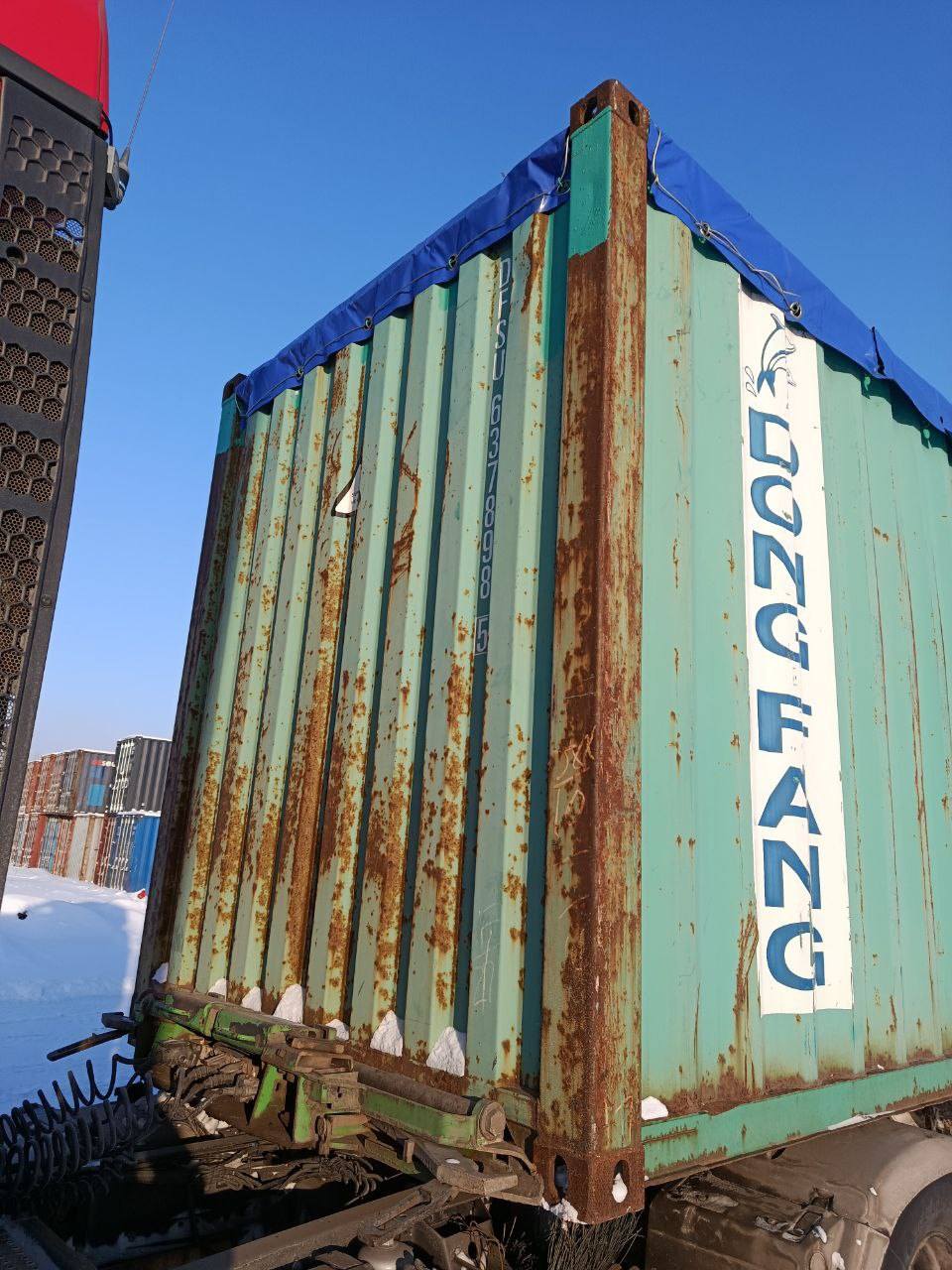 Морской контейнер DFSU6378985