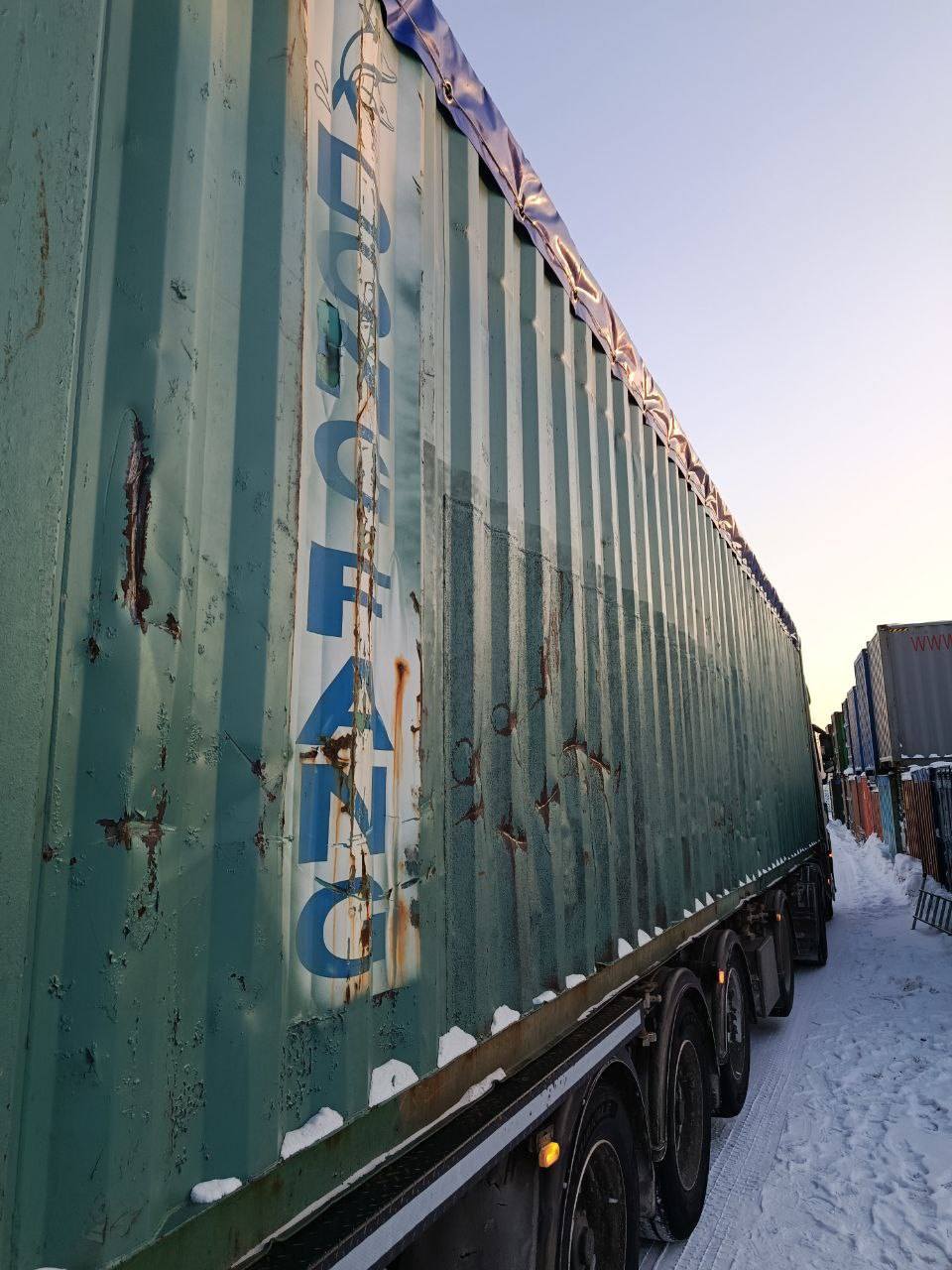 Морской контейнер DFSU6487841