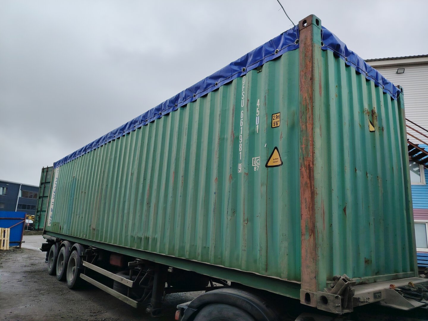 Морской контейнер DFSU6619819