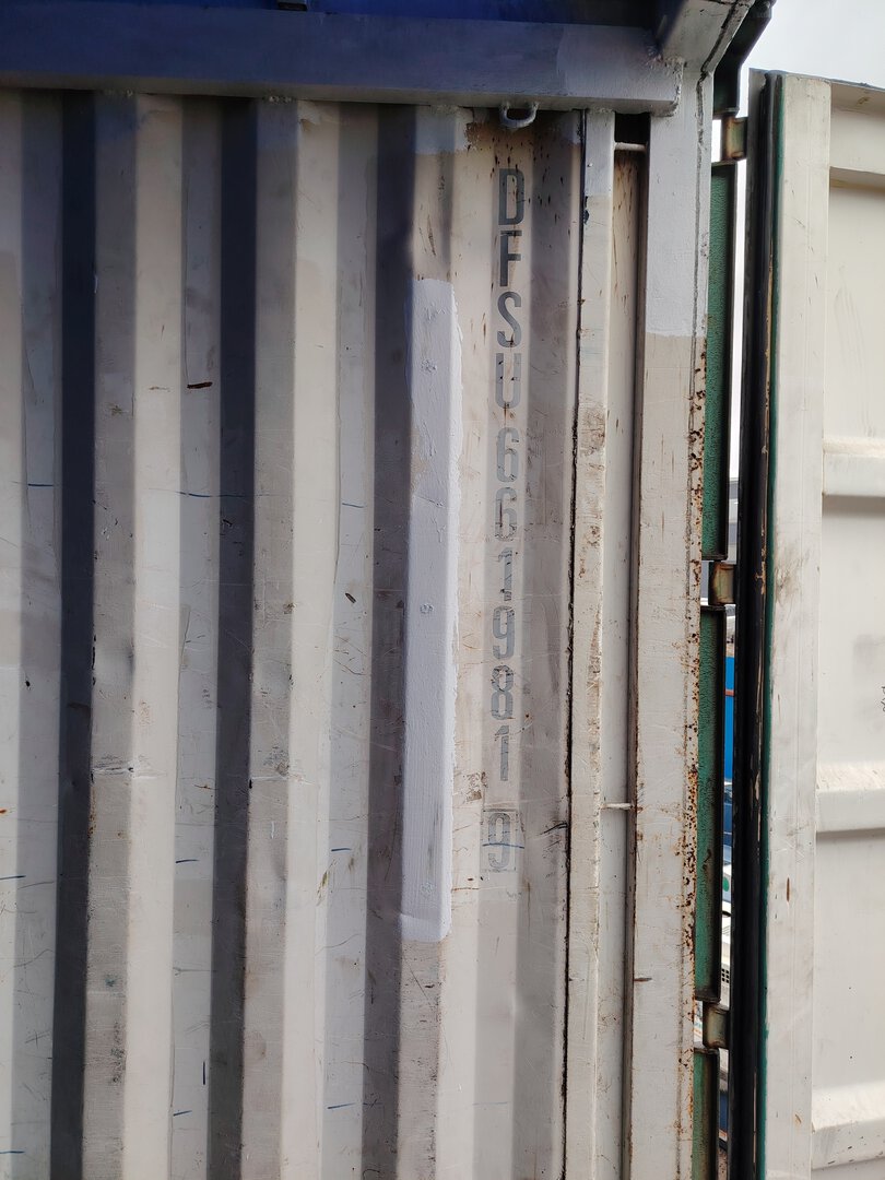 Морской контейнер DFSU6619819