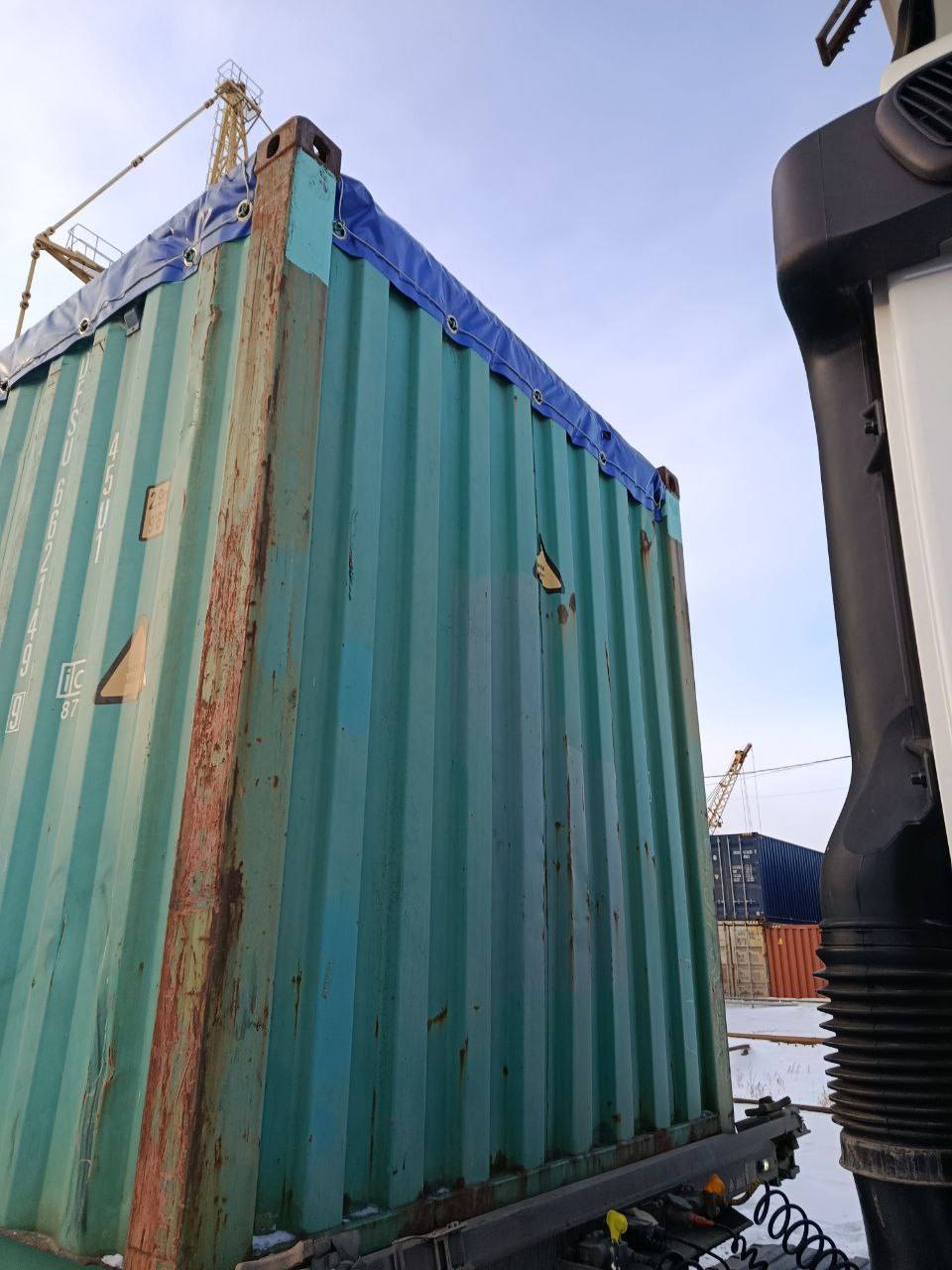 Морской контейнер DFSU6621499