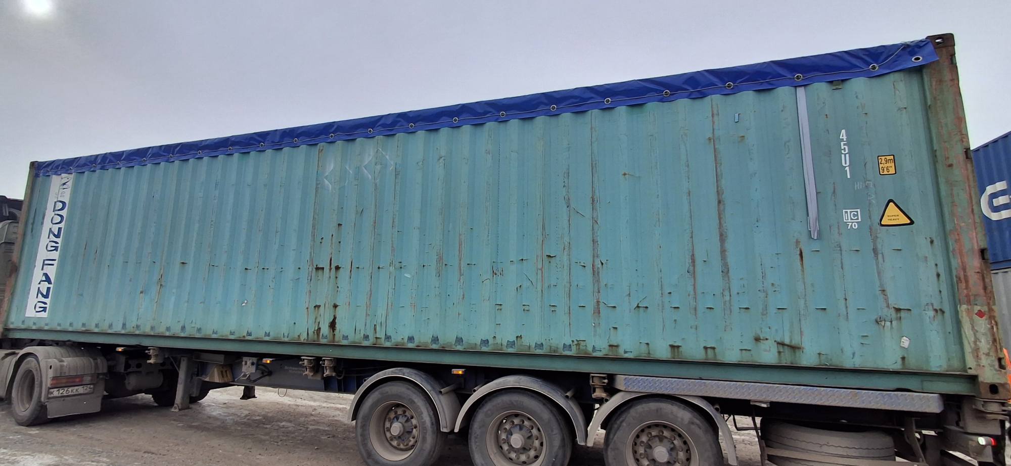 Морской контейнер DFSU6650814