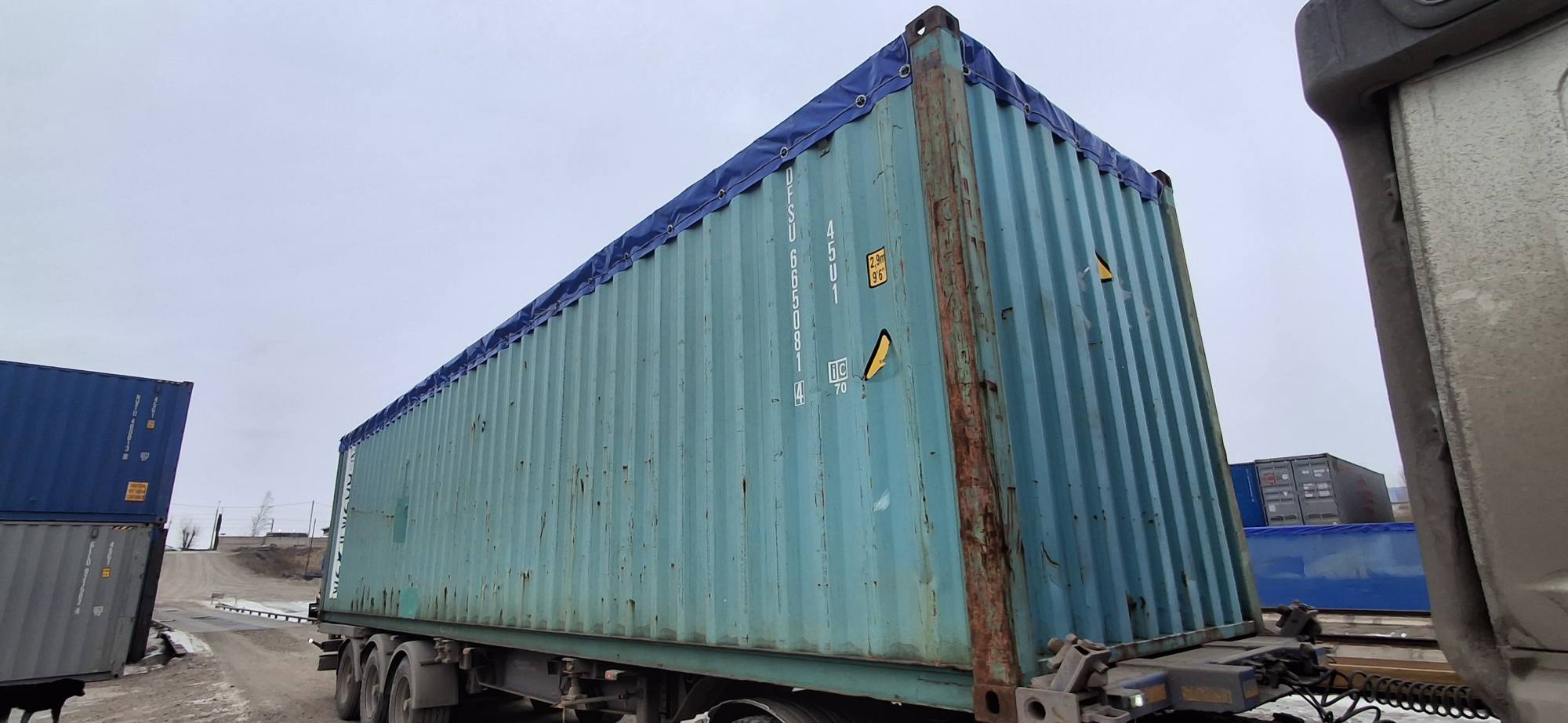 Морской контейнер DFSU6650814