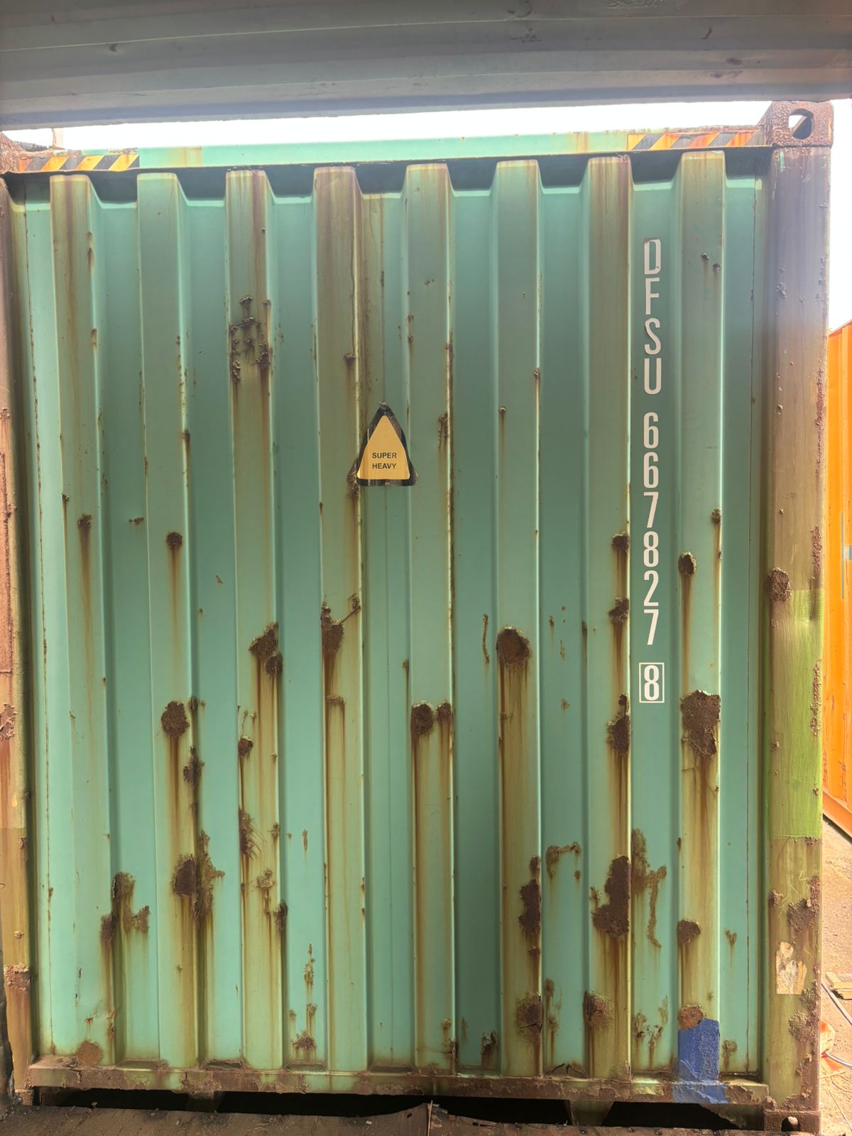 Морской контейнер DFSU6678278