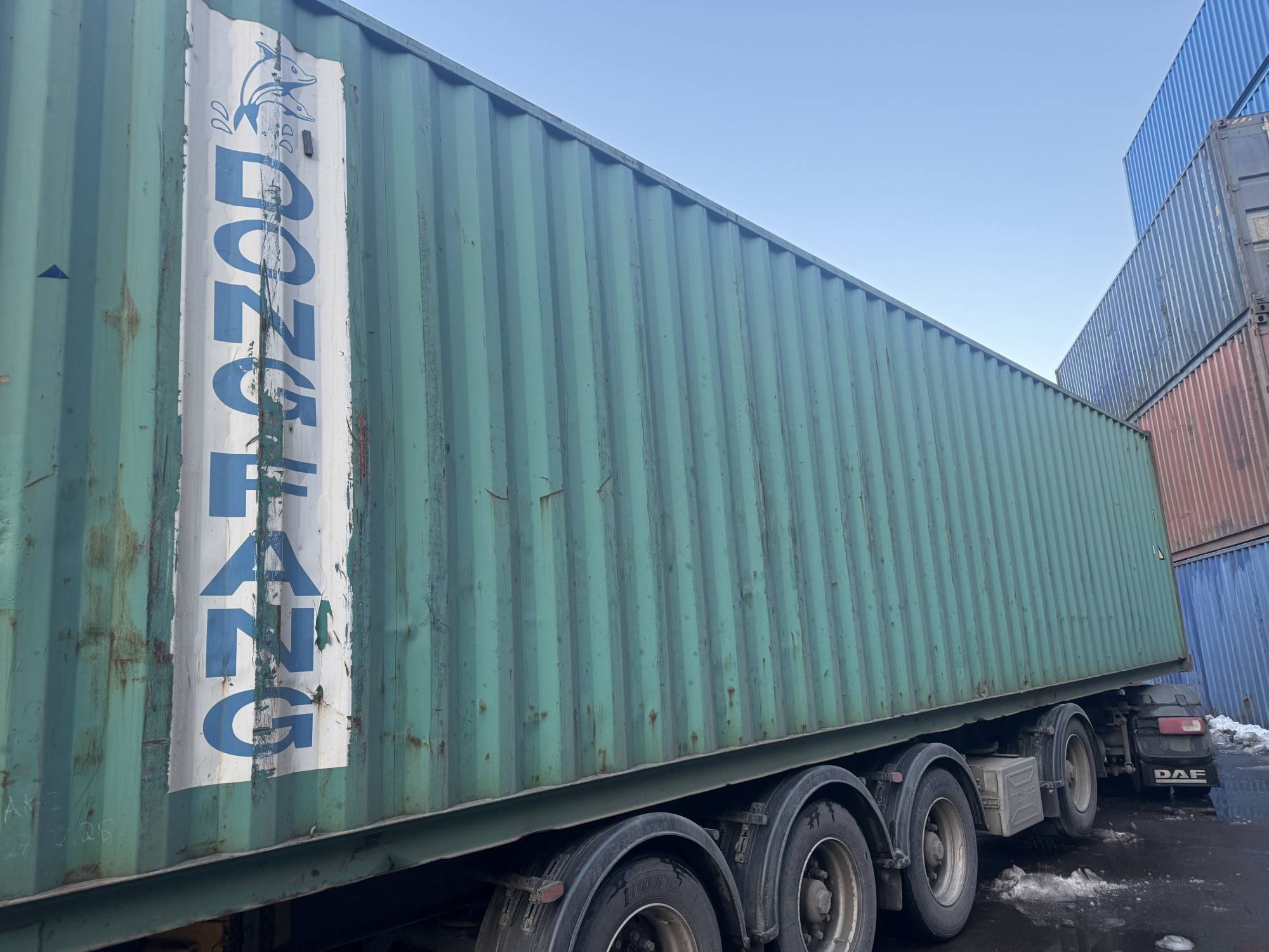 Морской контейнер DFSU6688810