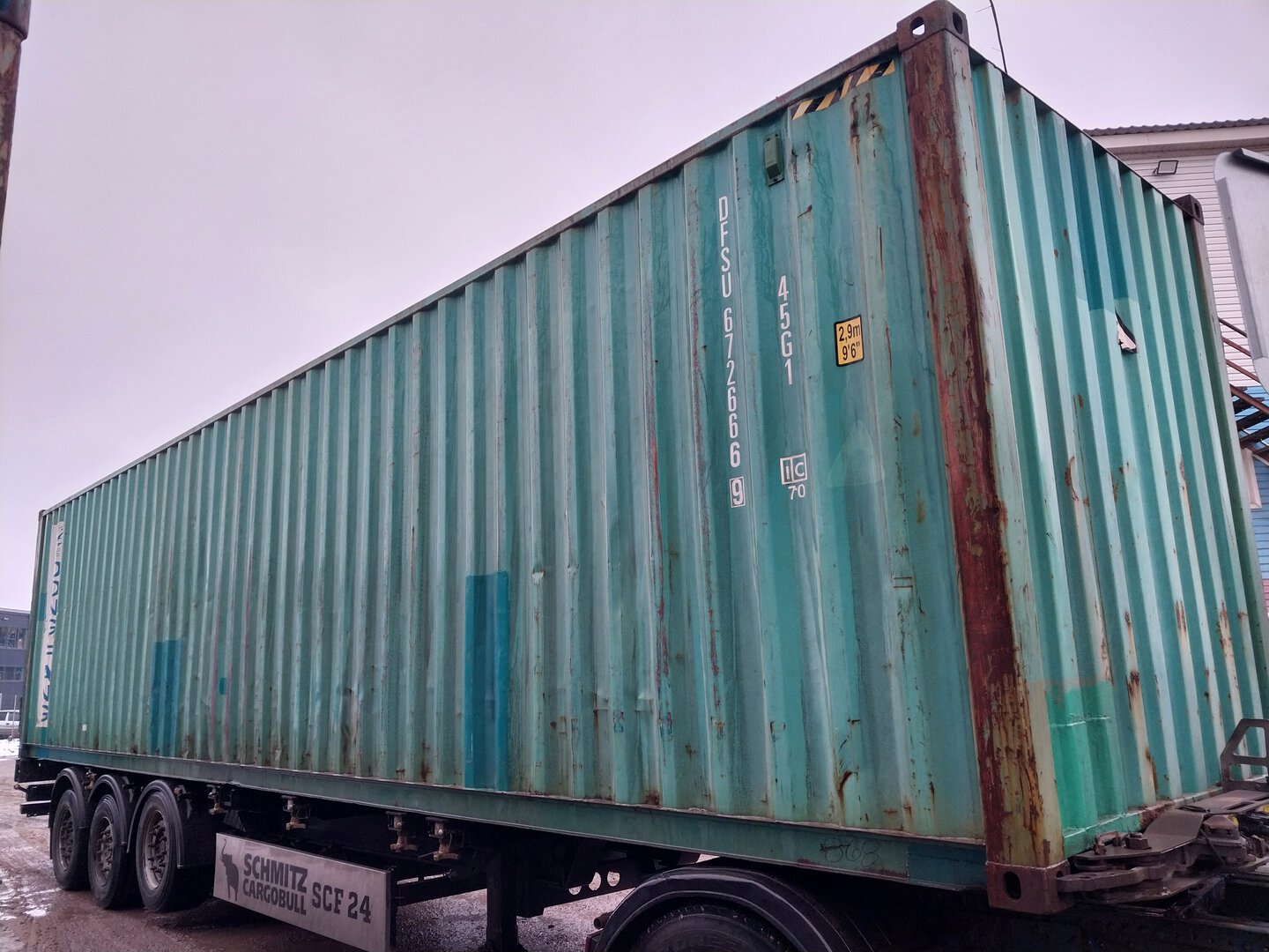 Морской контейнер DFSU6726669