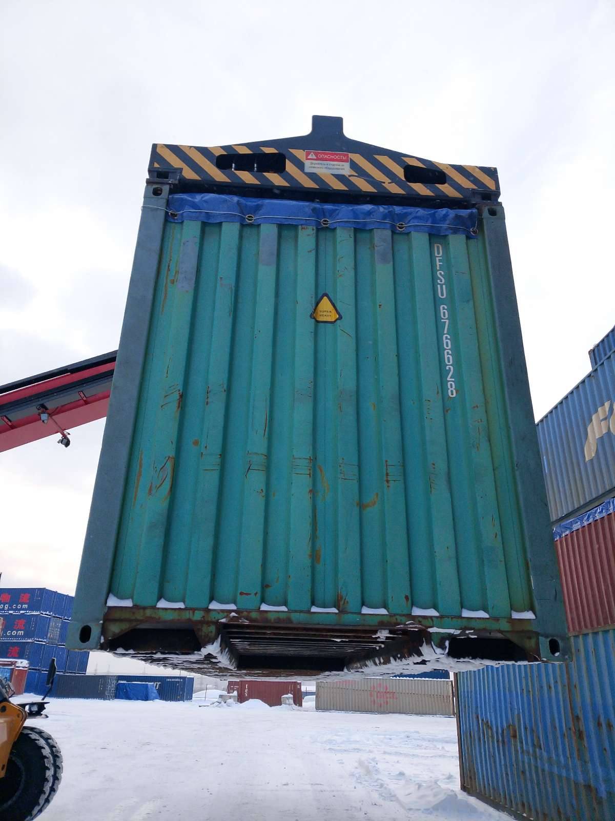 Морской контейнер DFSU6766281