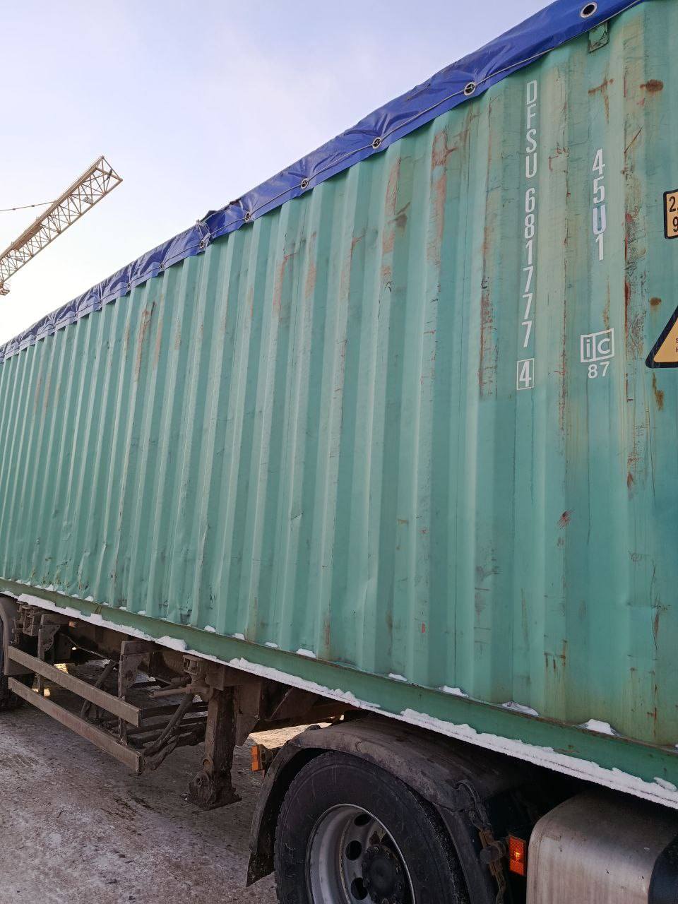 Морской контейнер DFSU6817774