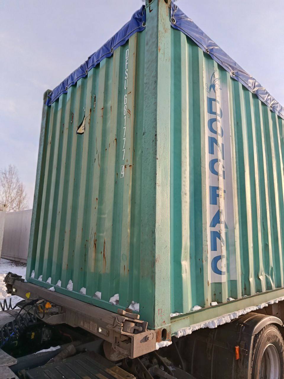 Морской контейнер DFSU6817774