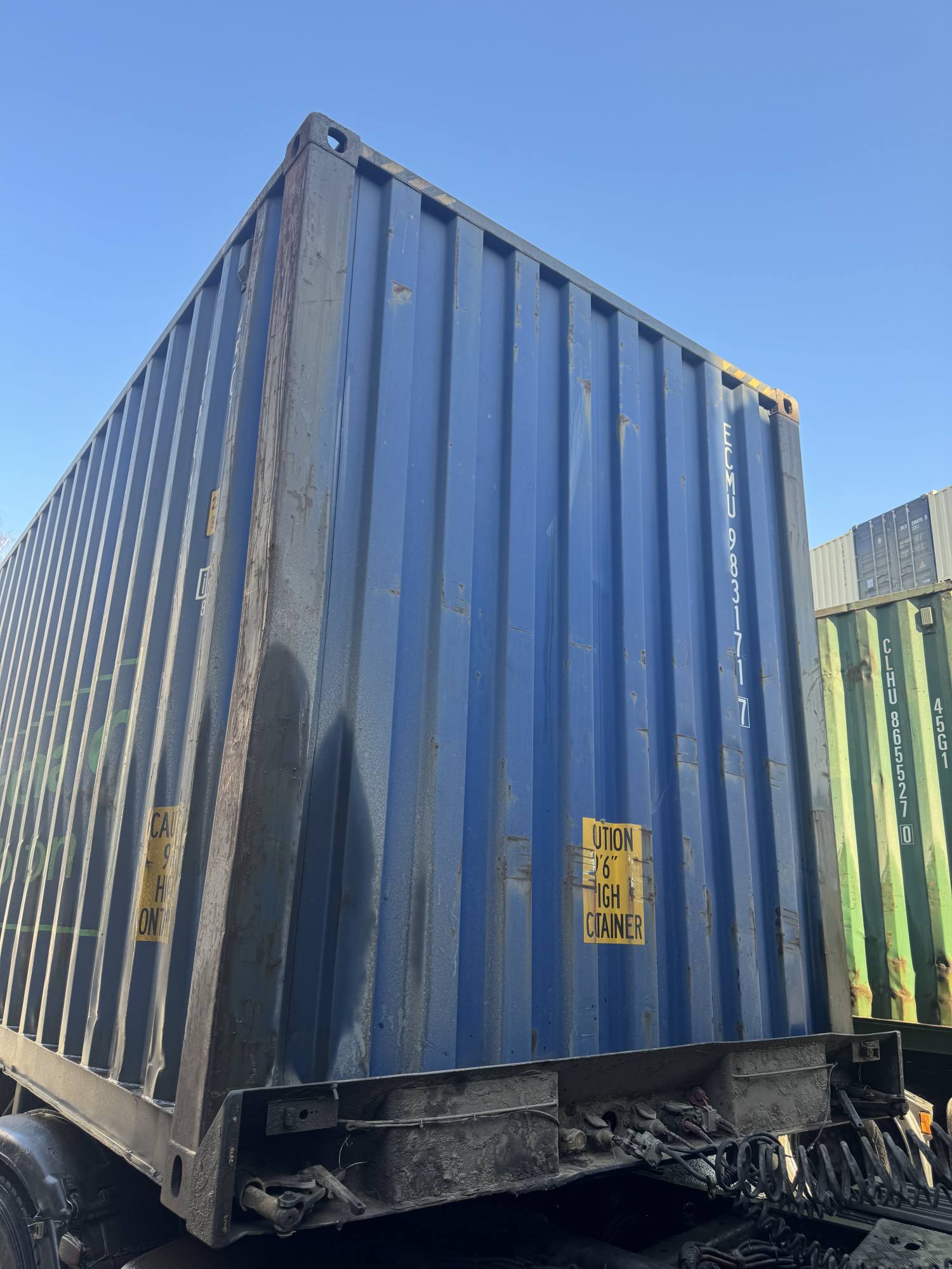 Морской контейнер ECMU9831717