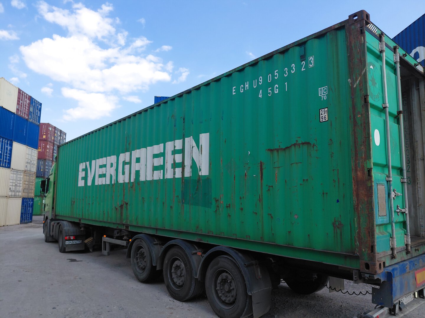 Морской контейнер EGHU9053323