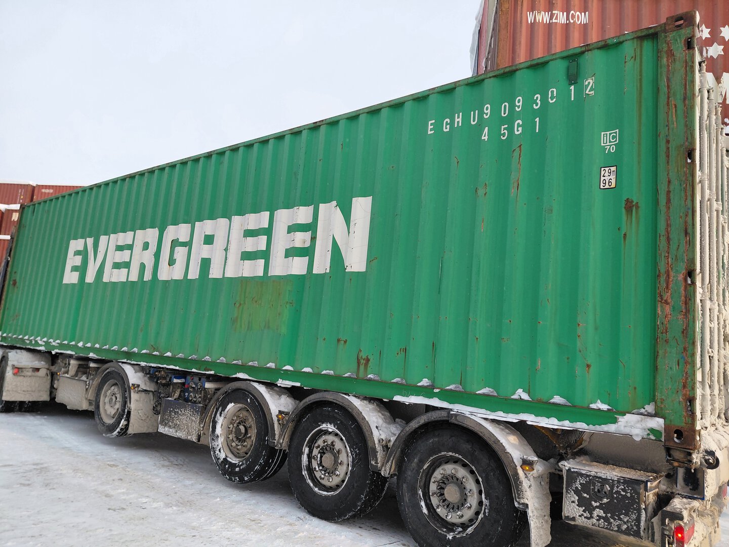 Морской контейнер EGHU9093012