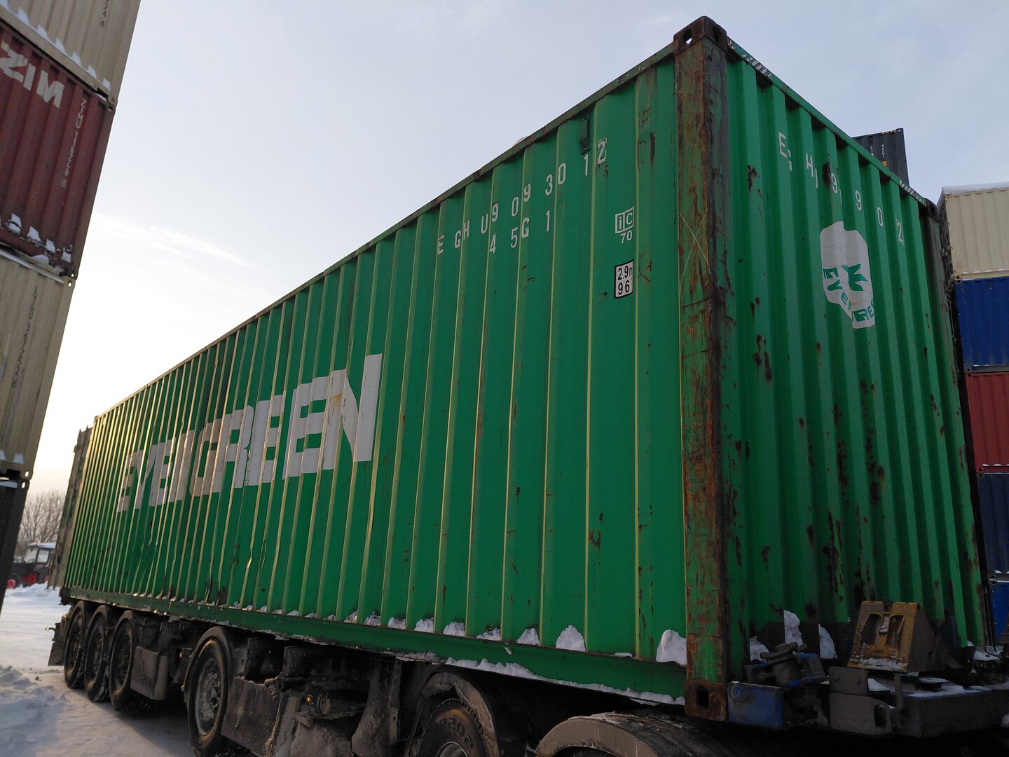 Морской контейнер EGHU9093012