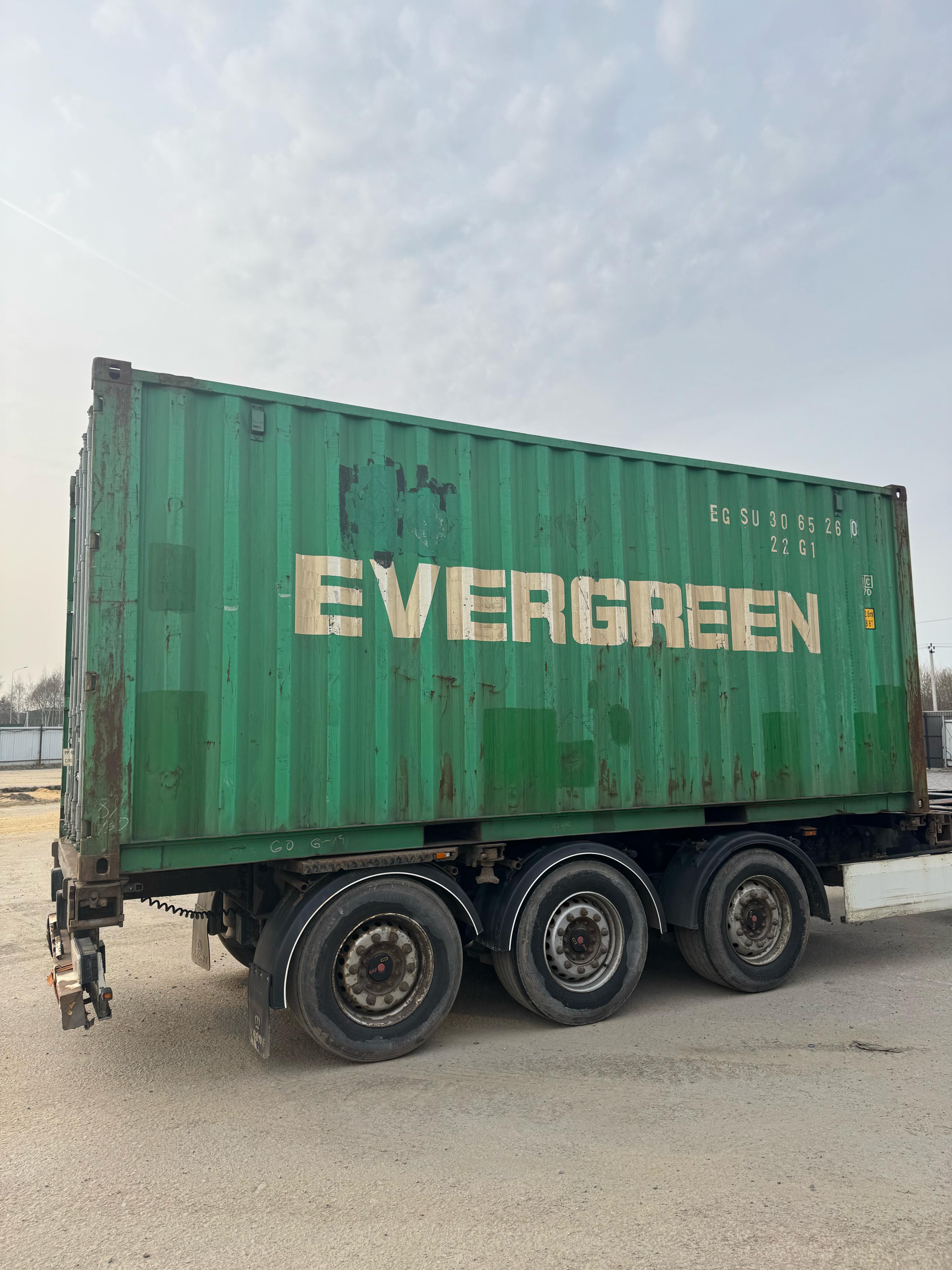 Морской контейнер EGSU3065260