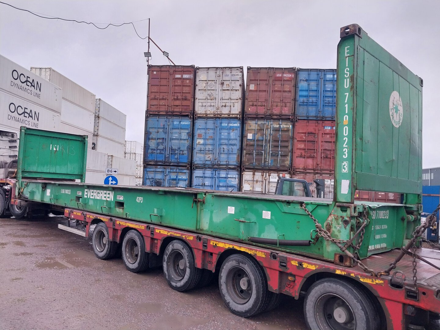 Морской контейнер EISU7100233