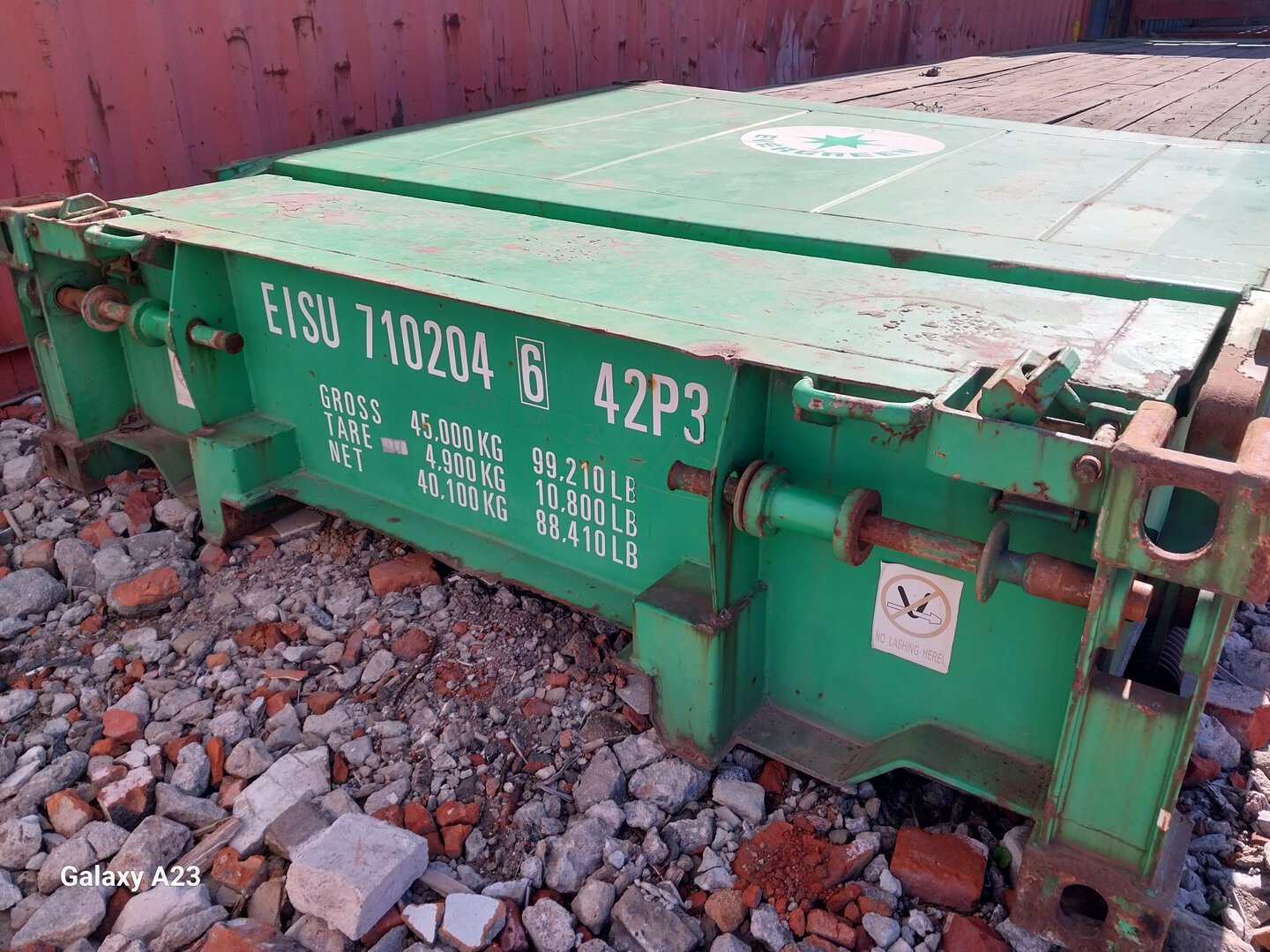 Морской контейнер EISU7102046