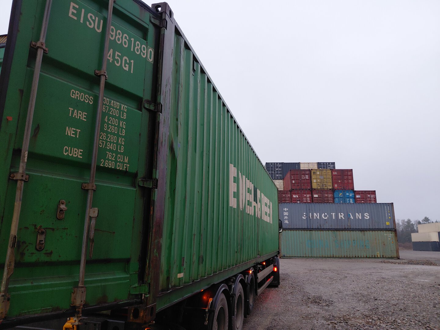 Морской контейнер EISU9861890
