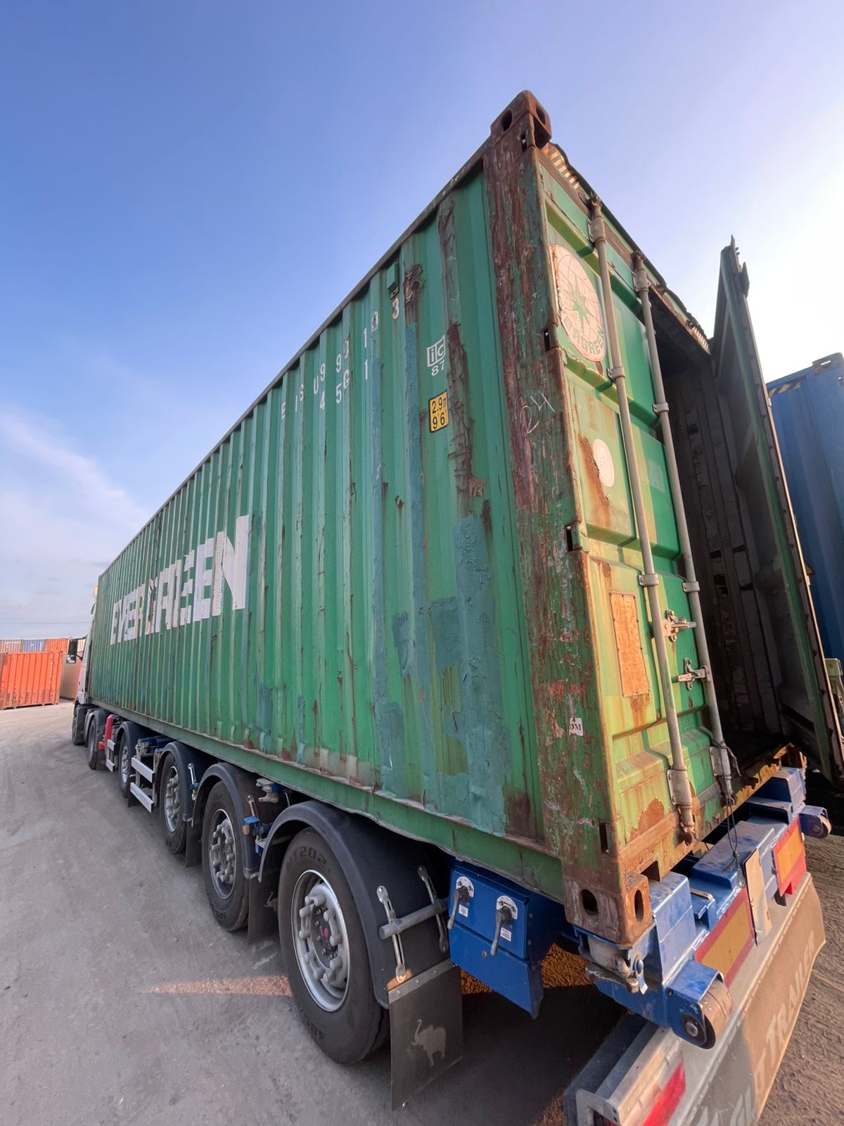 Морской контейнер EISU9901036