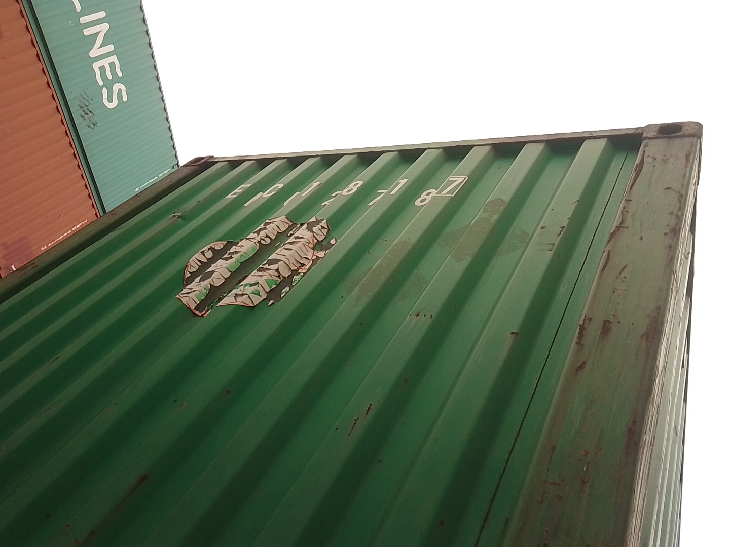 Морской контейнер EMCU1287187