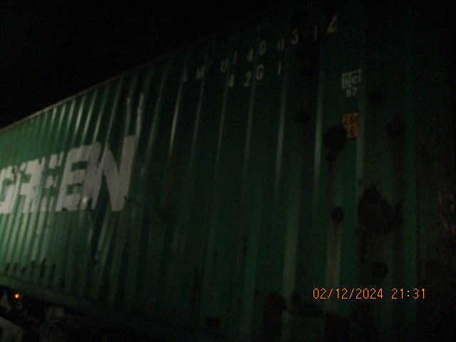 Морской контейнер EMCU1400312