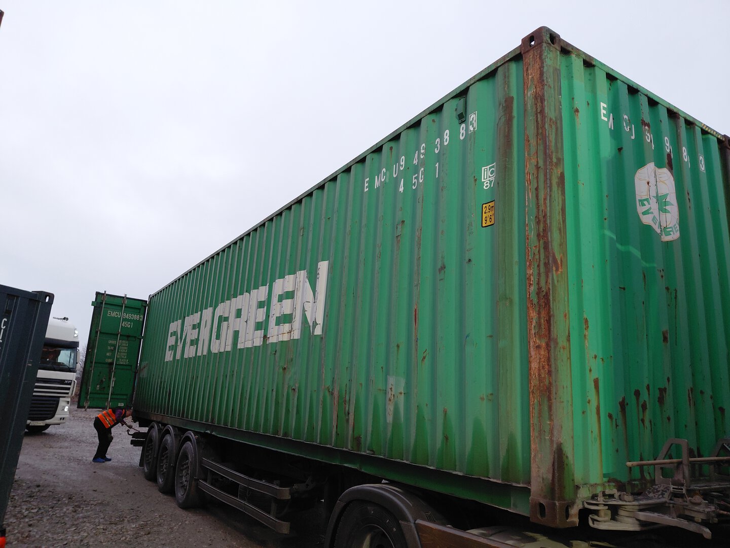 Морской контейнер EMCU9493883