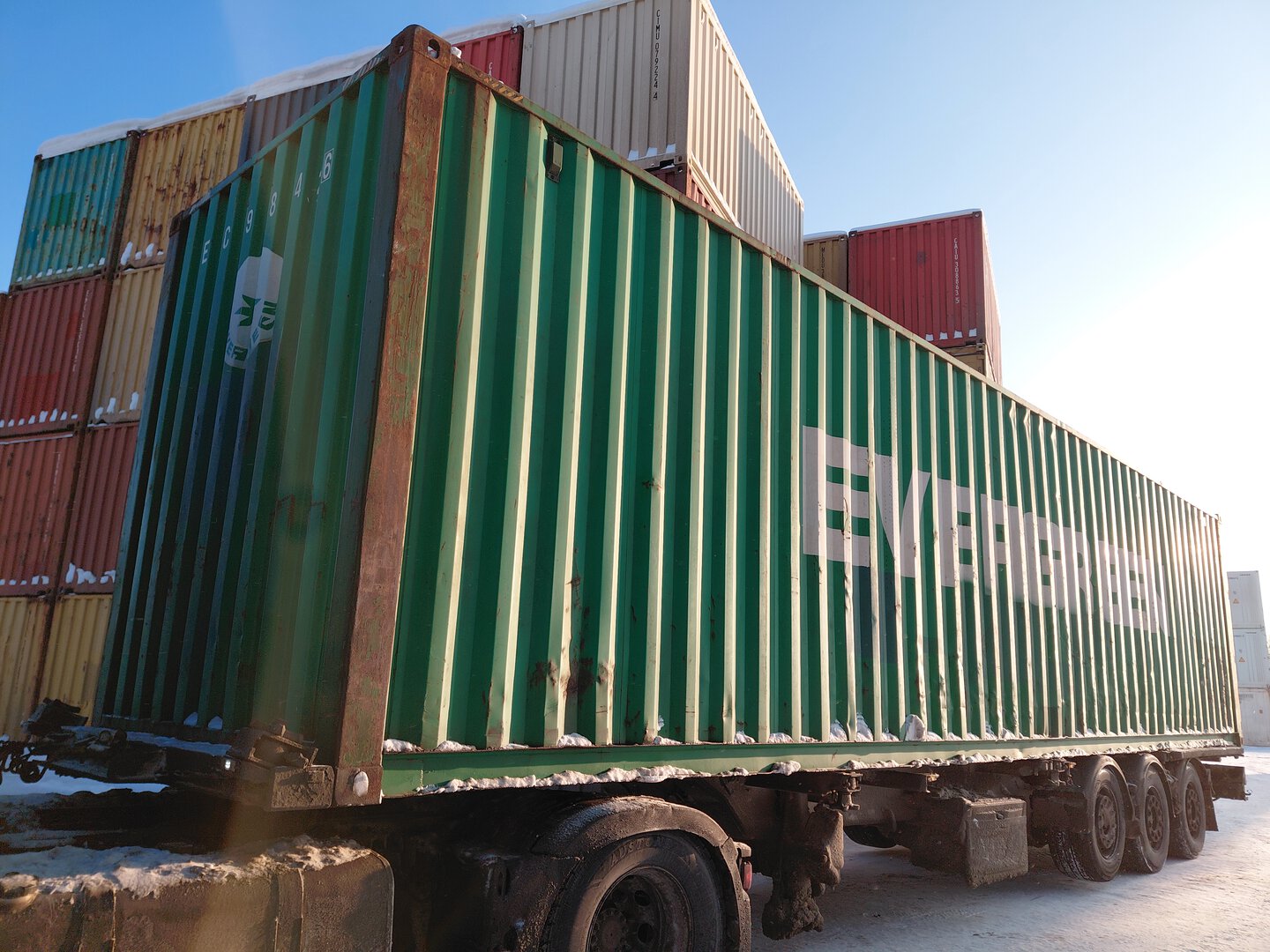 Морской контейнер EMCU9587426