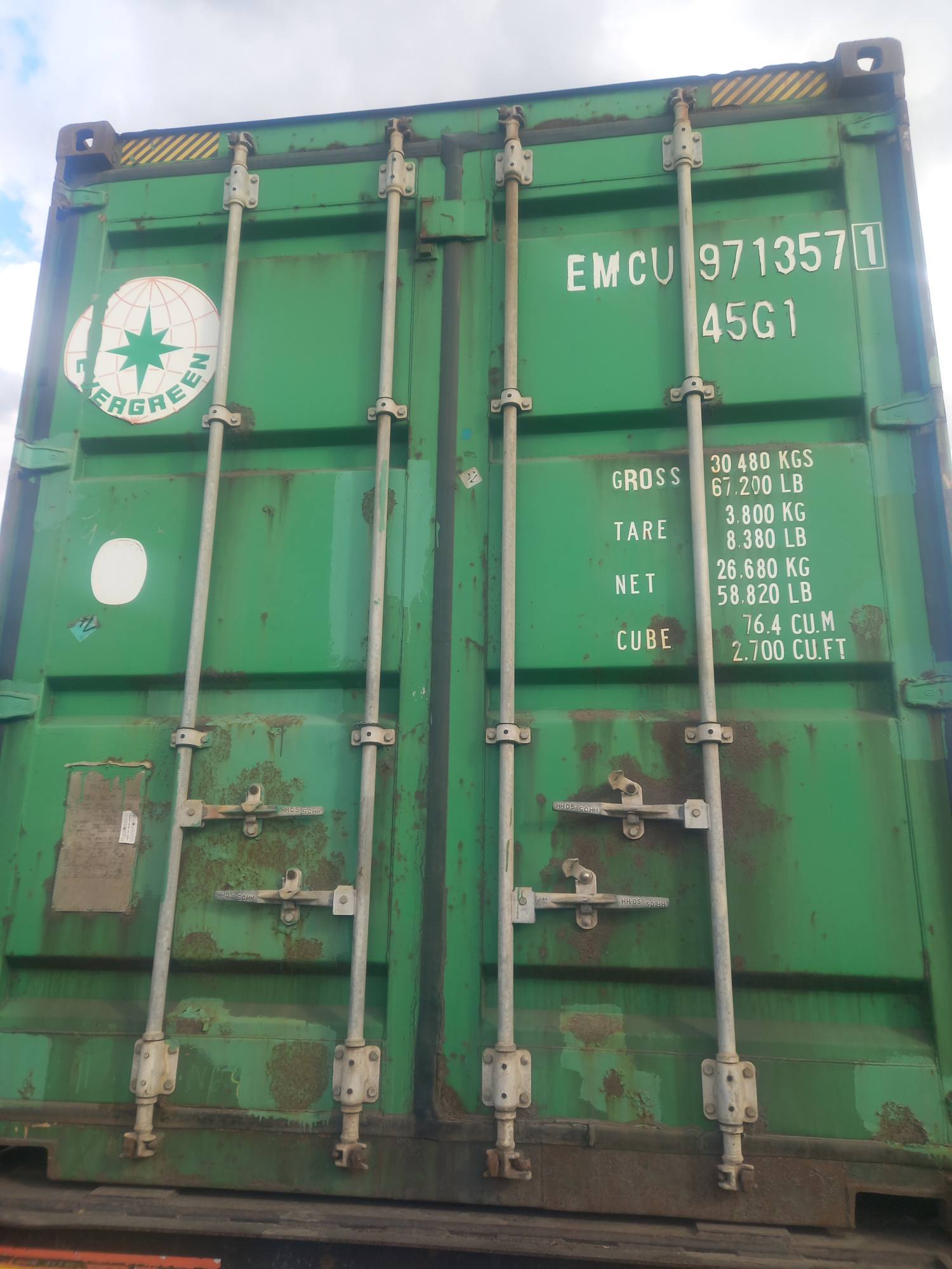 Морской контейнер EMCU9713571