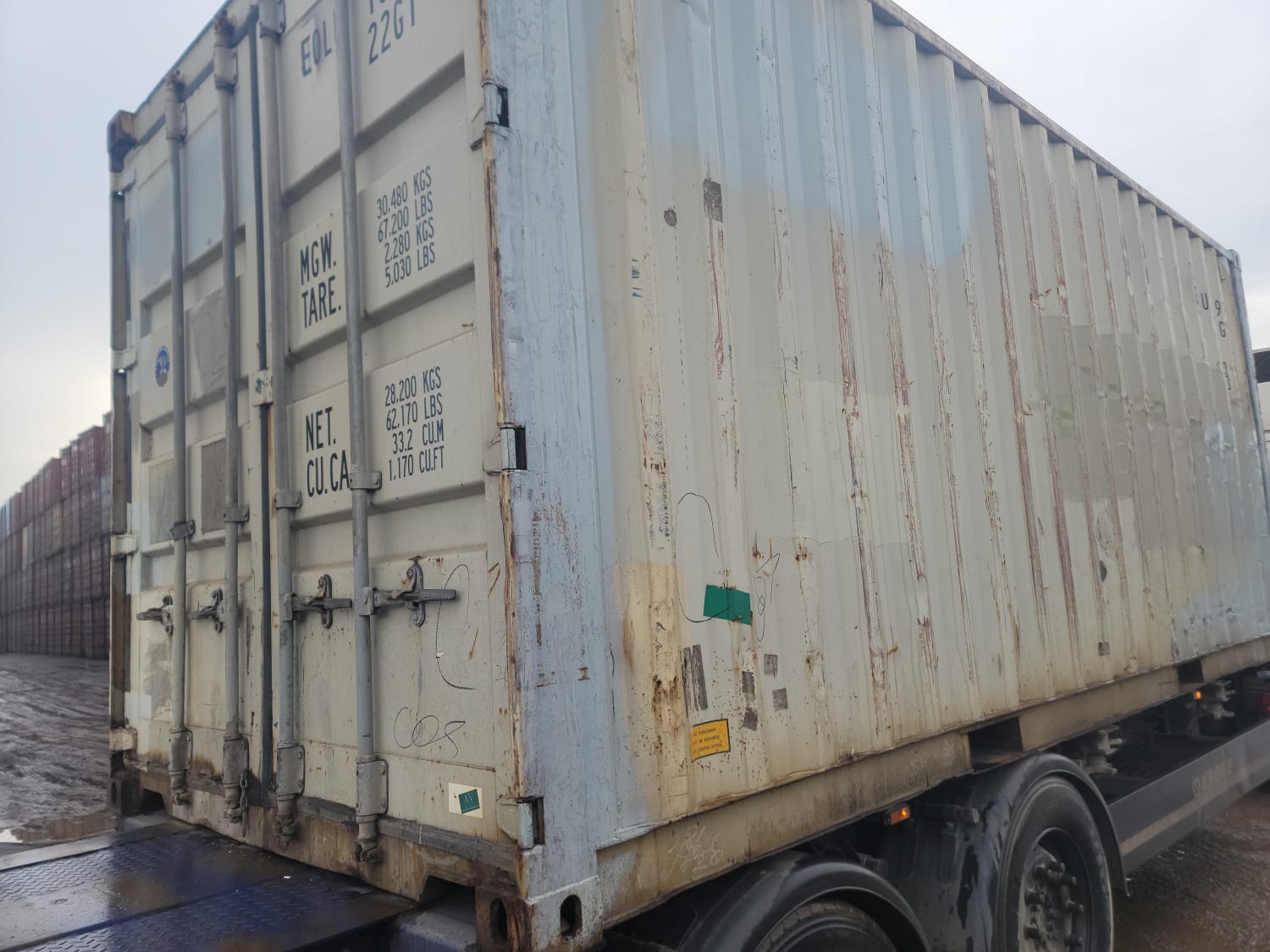 Морской контейнер EOLU1399058