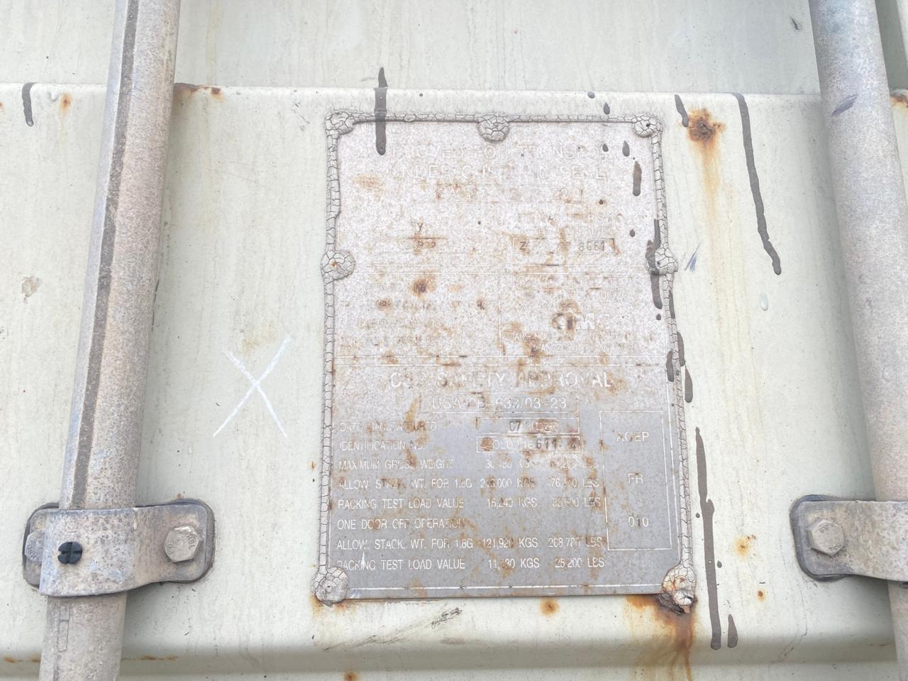 Морской контейнер EOLU1466114