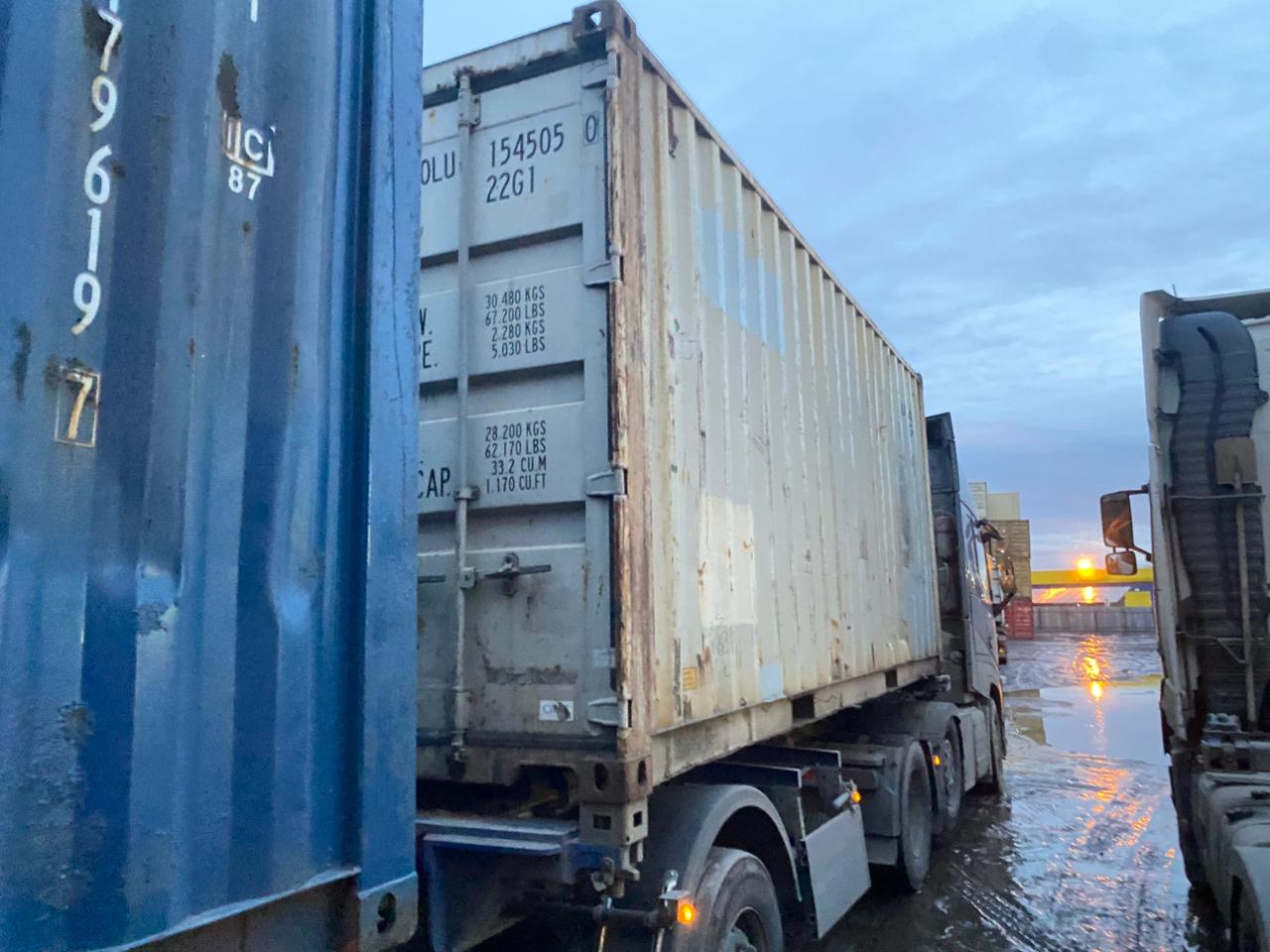 Морской контейнер EOLU1545050