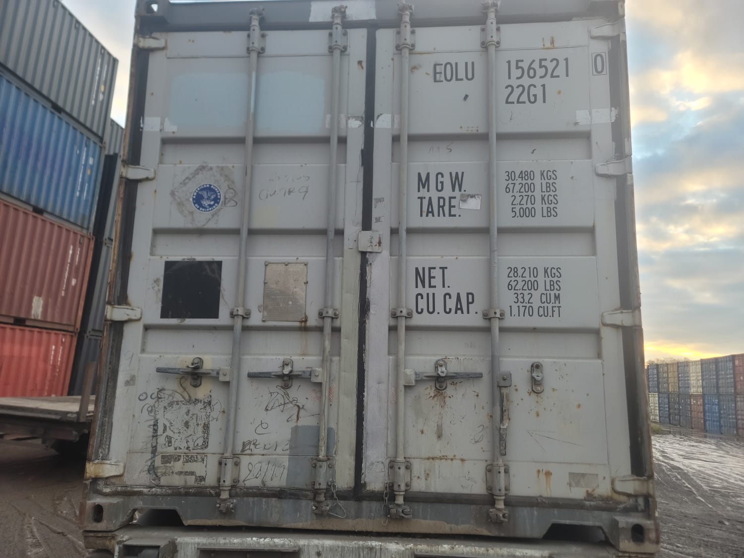 Морской контейнер EOLU1565210