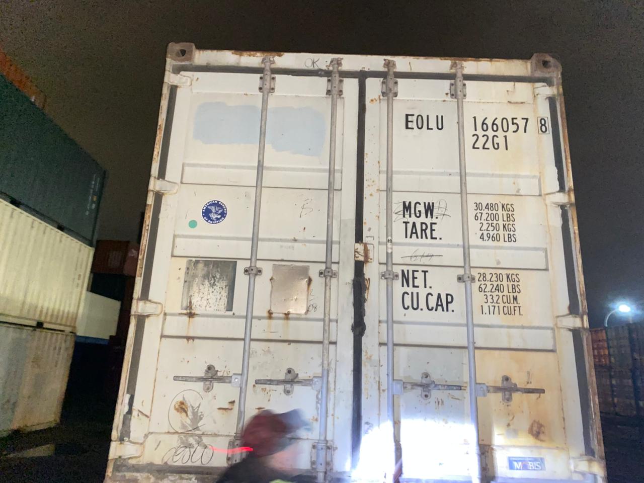 Морской контейнер EOLU1660578