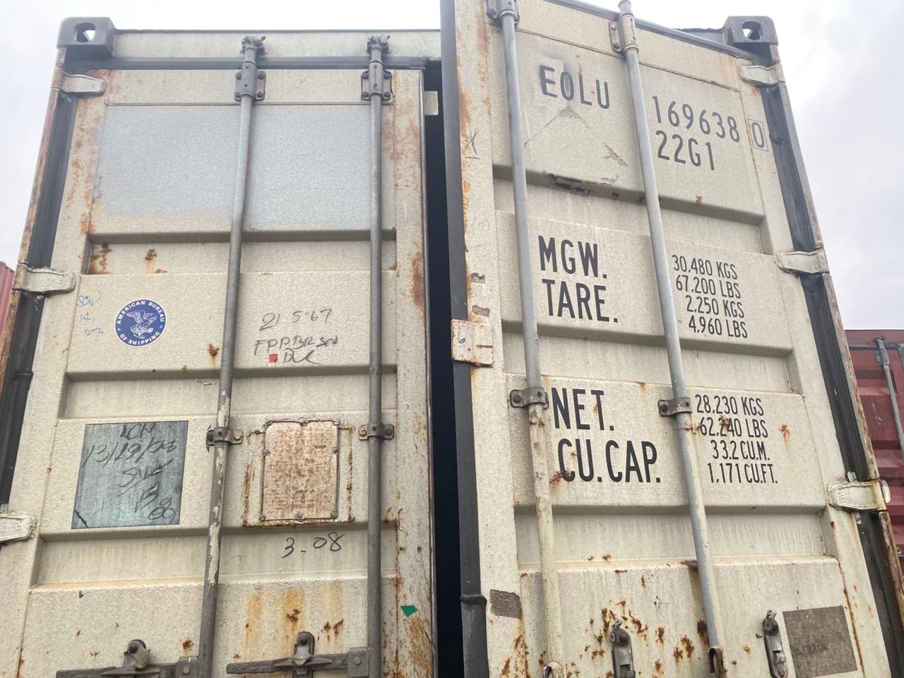 Морской контейнер EOLU1696380