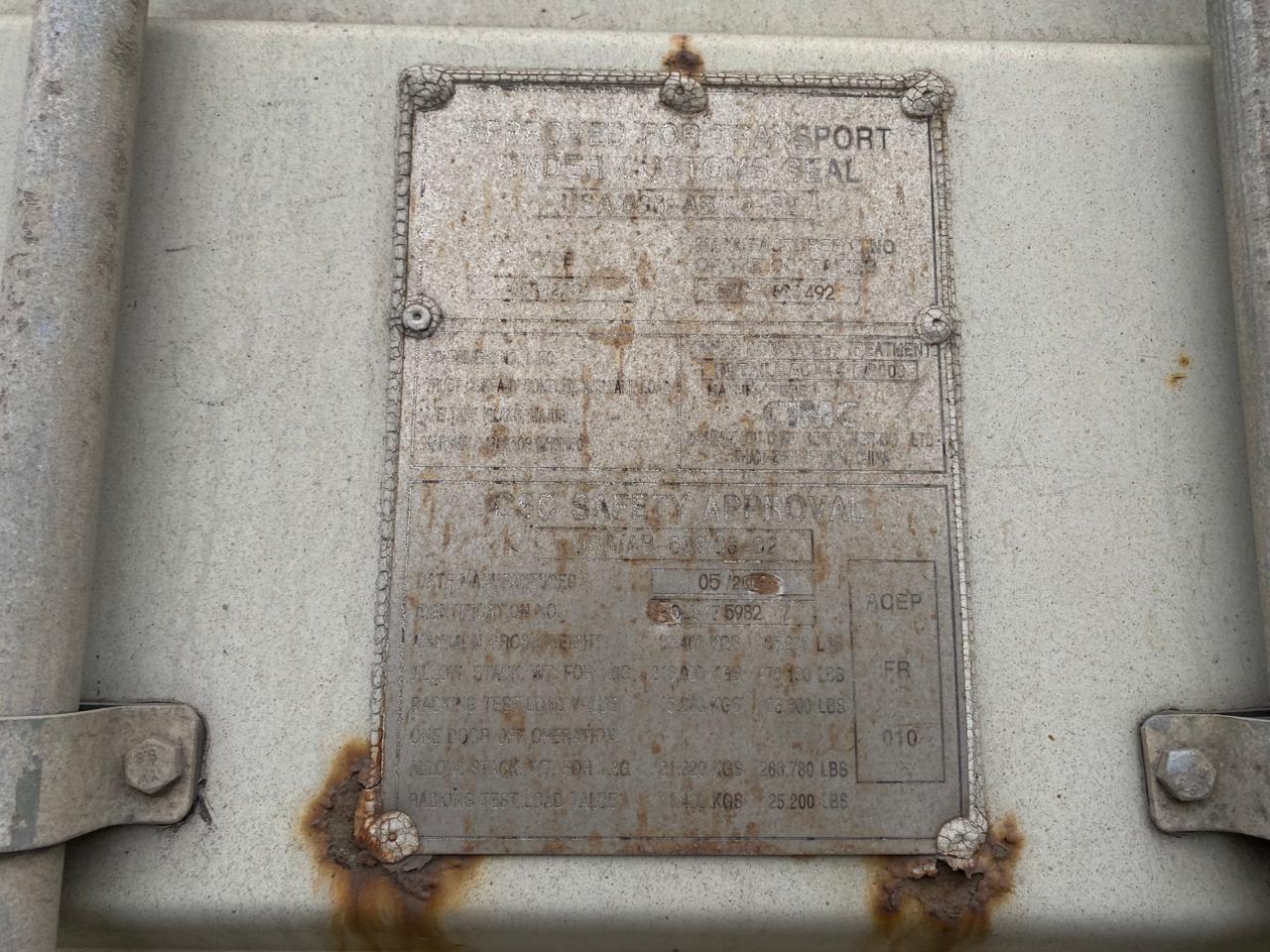 Морской контейнер EOLU1759827