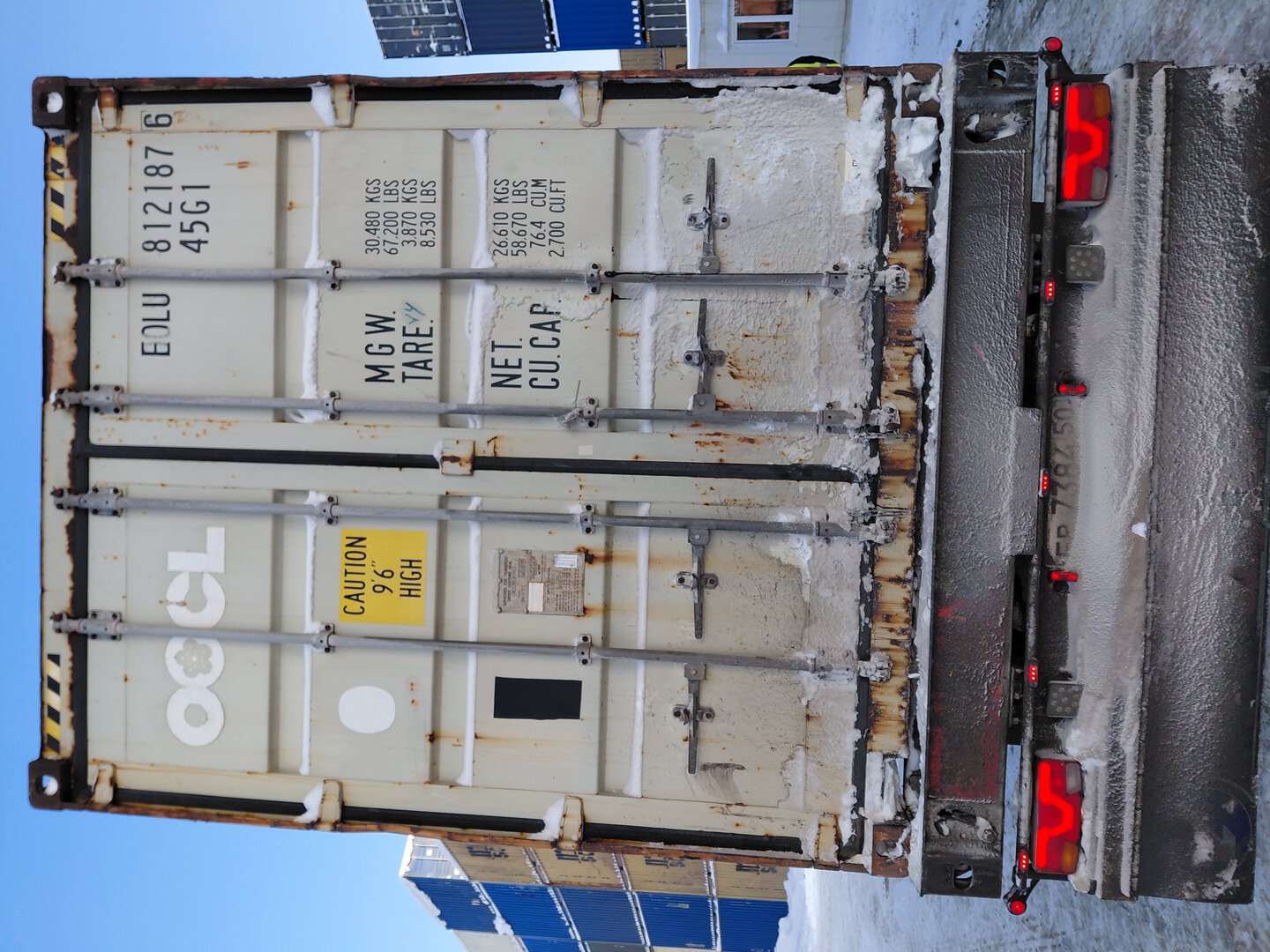 Морской контейнер EOLU8121876