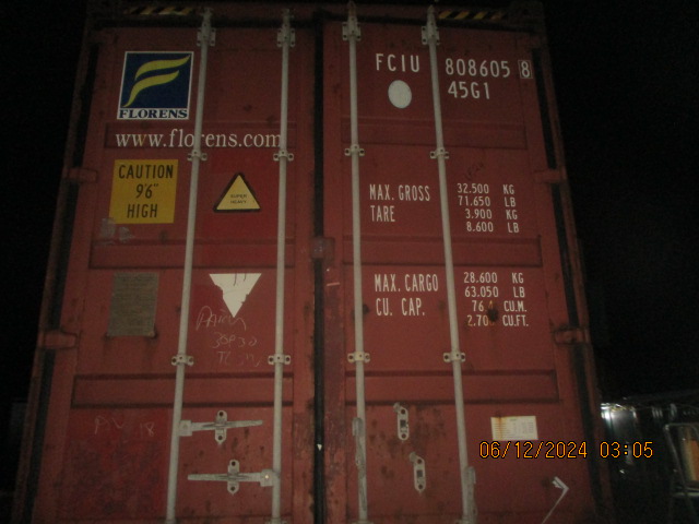 Морской контейнер FCIU8086058