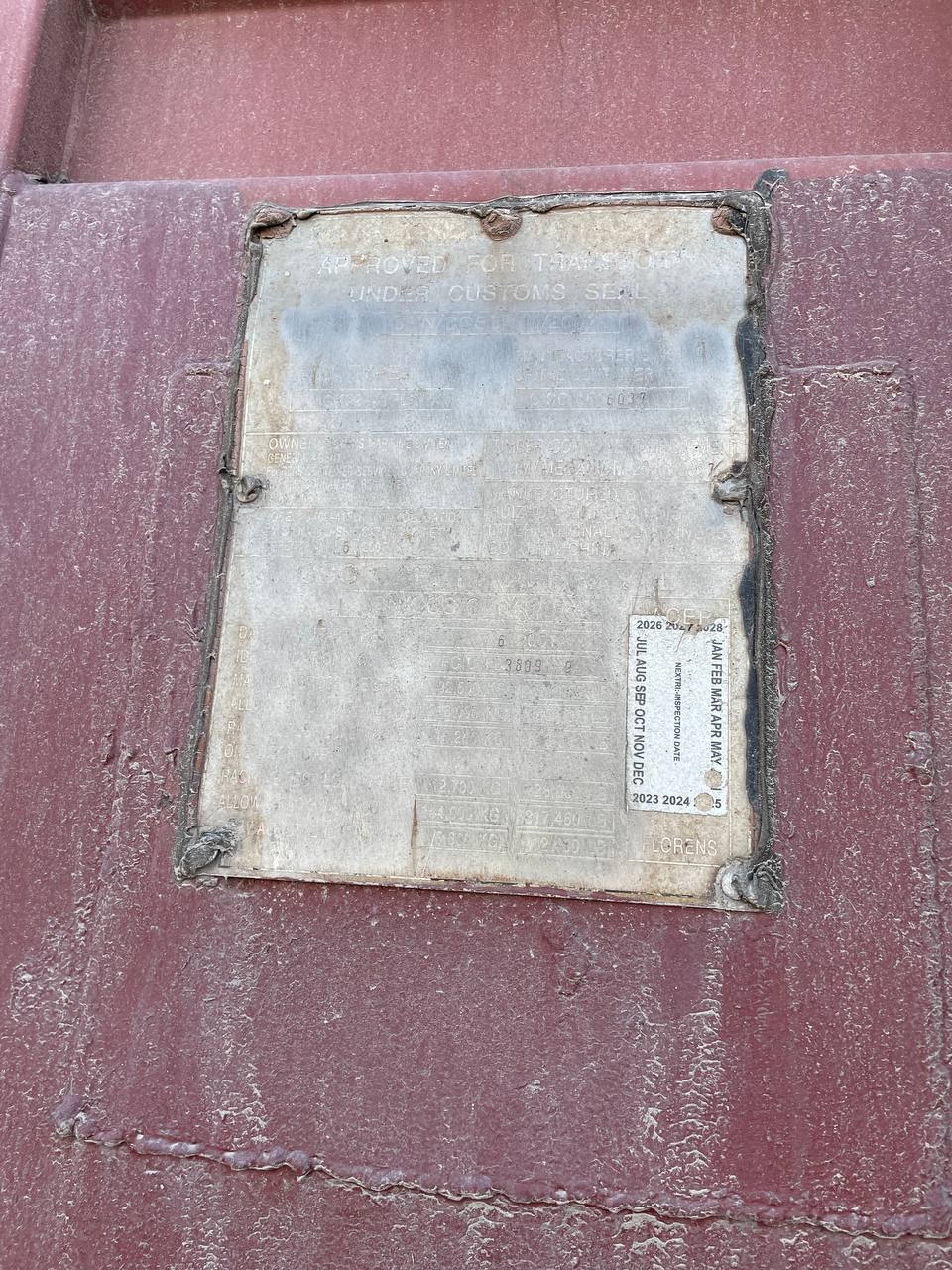 Морской контейнер FCIU8338099