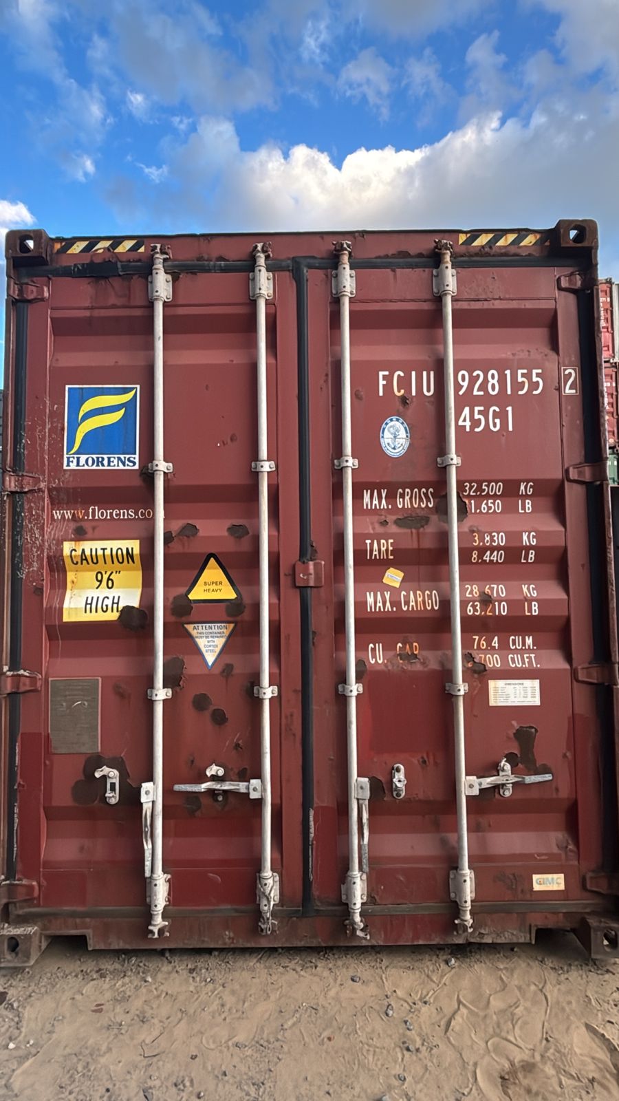 Морской контейнер FCIU9281552
