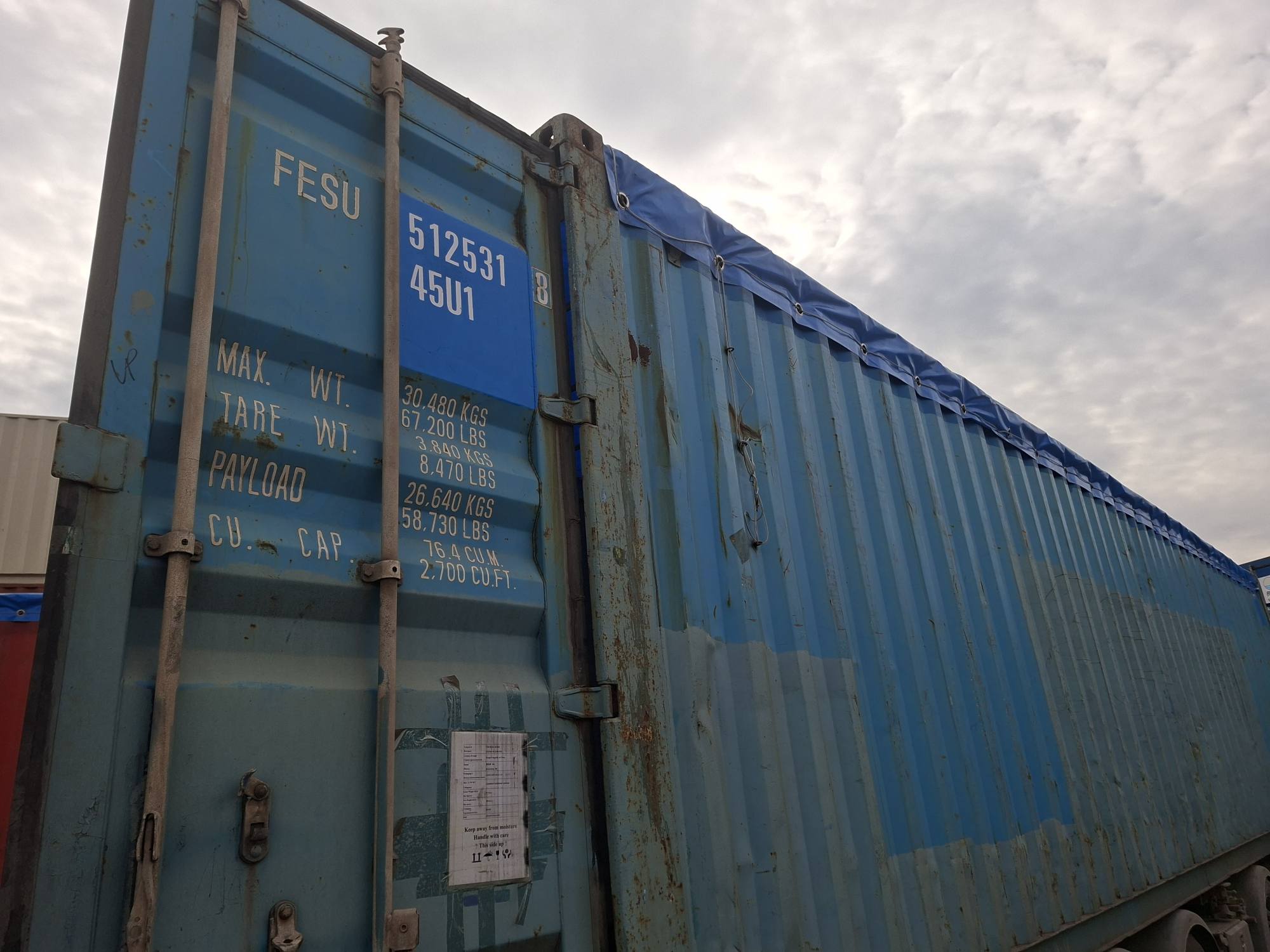 Морской контейнер FESU5125318