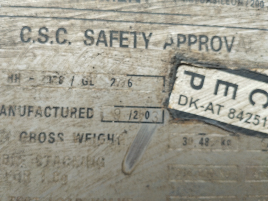 Морской контейнер FONU0510437