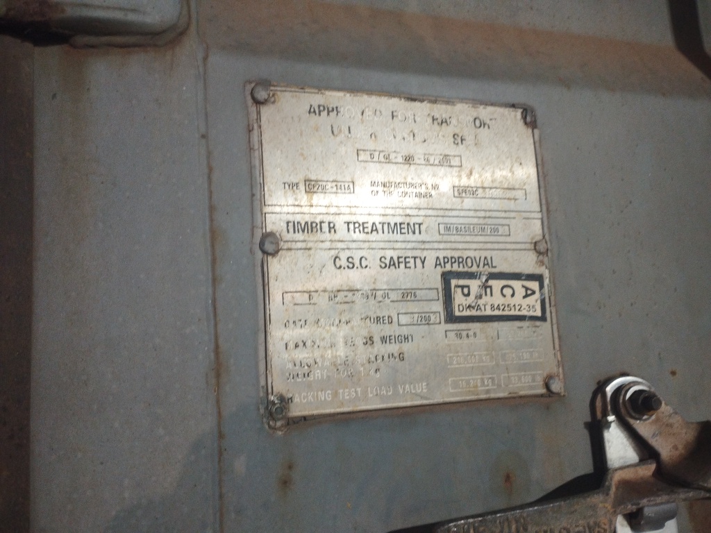 Морской контейнер FONU0515090