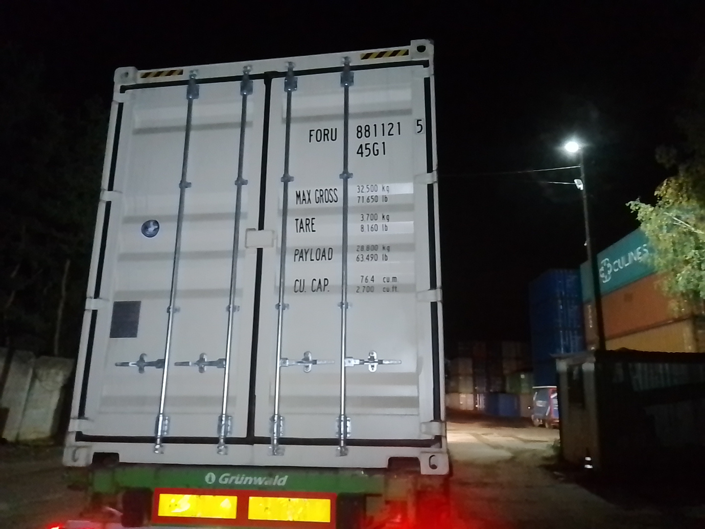 Морской контейнер FORU8811215