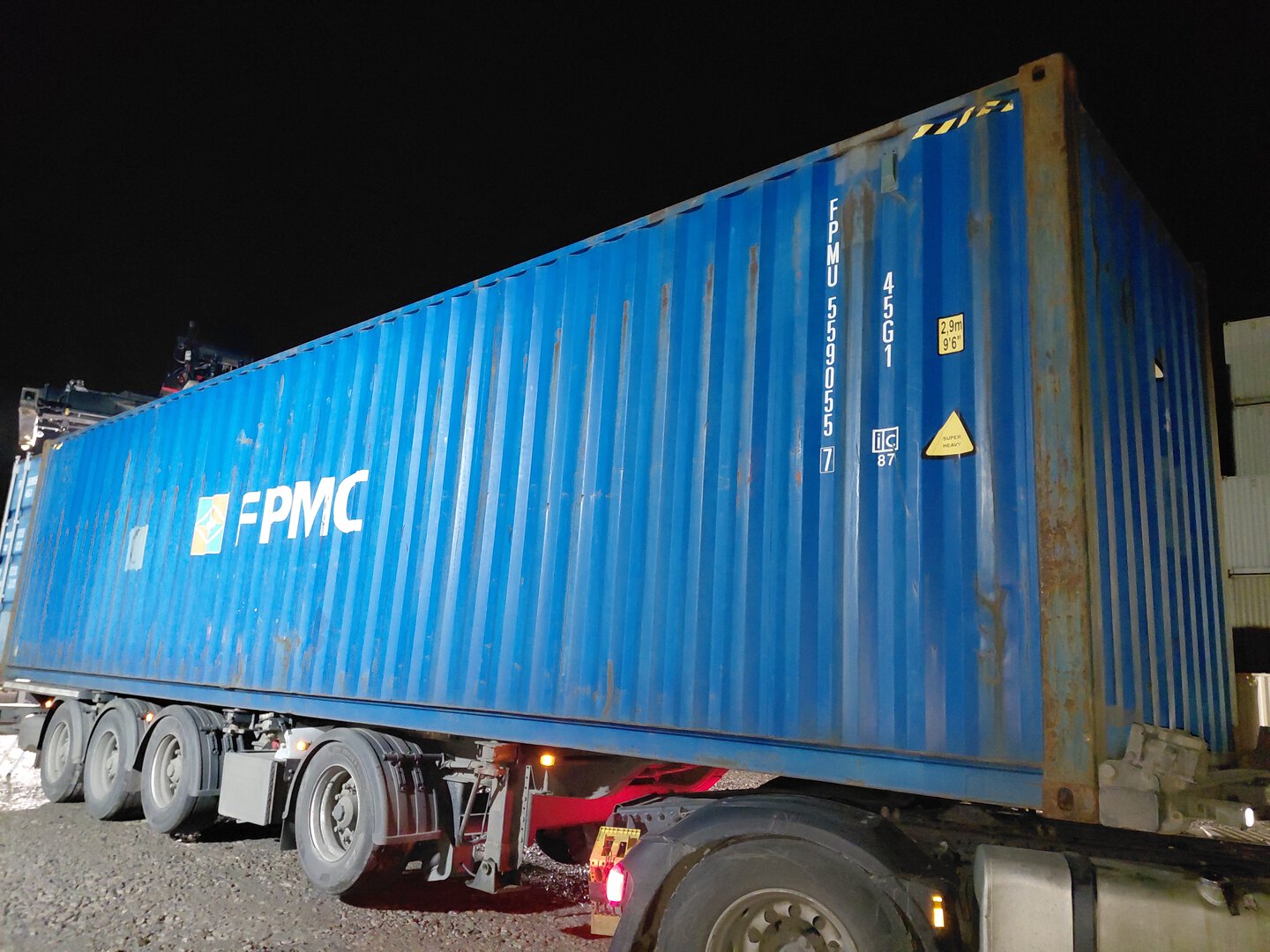 Морской контейнер FPMU5590557