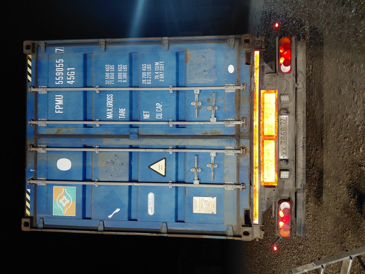 Морской контейнер FPMU5590557