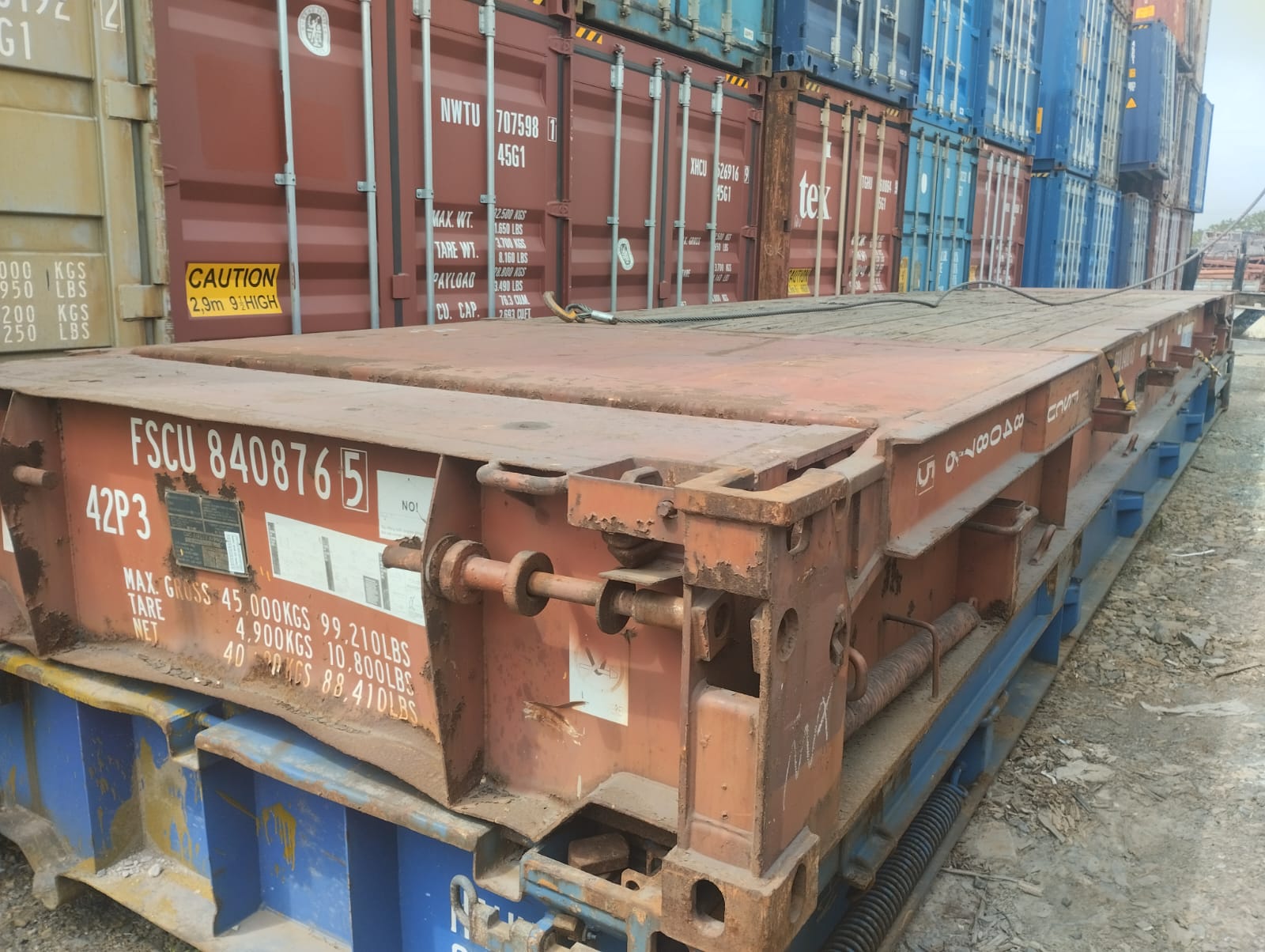 Морской контейнер FSCU8408765