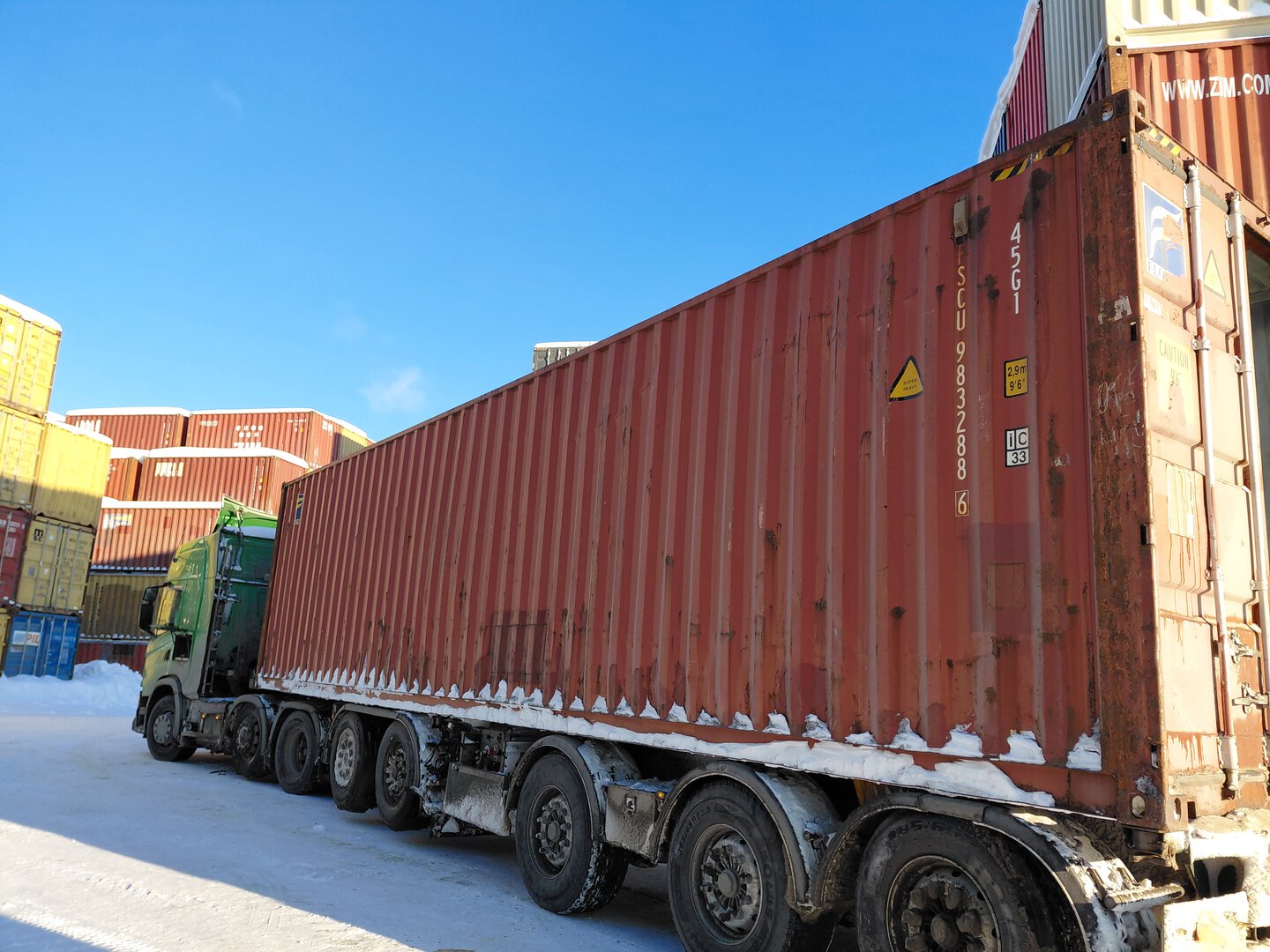 Морской контейнер FSCU9832886